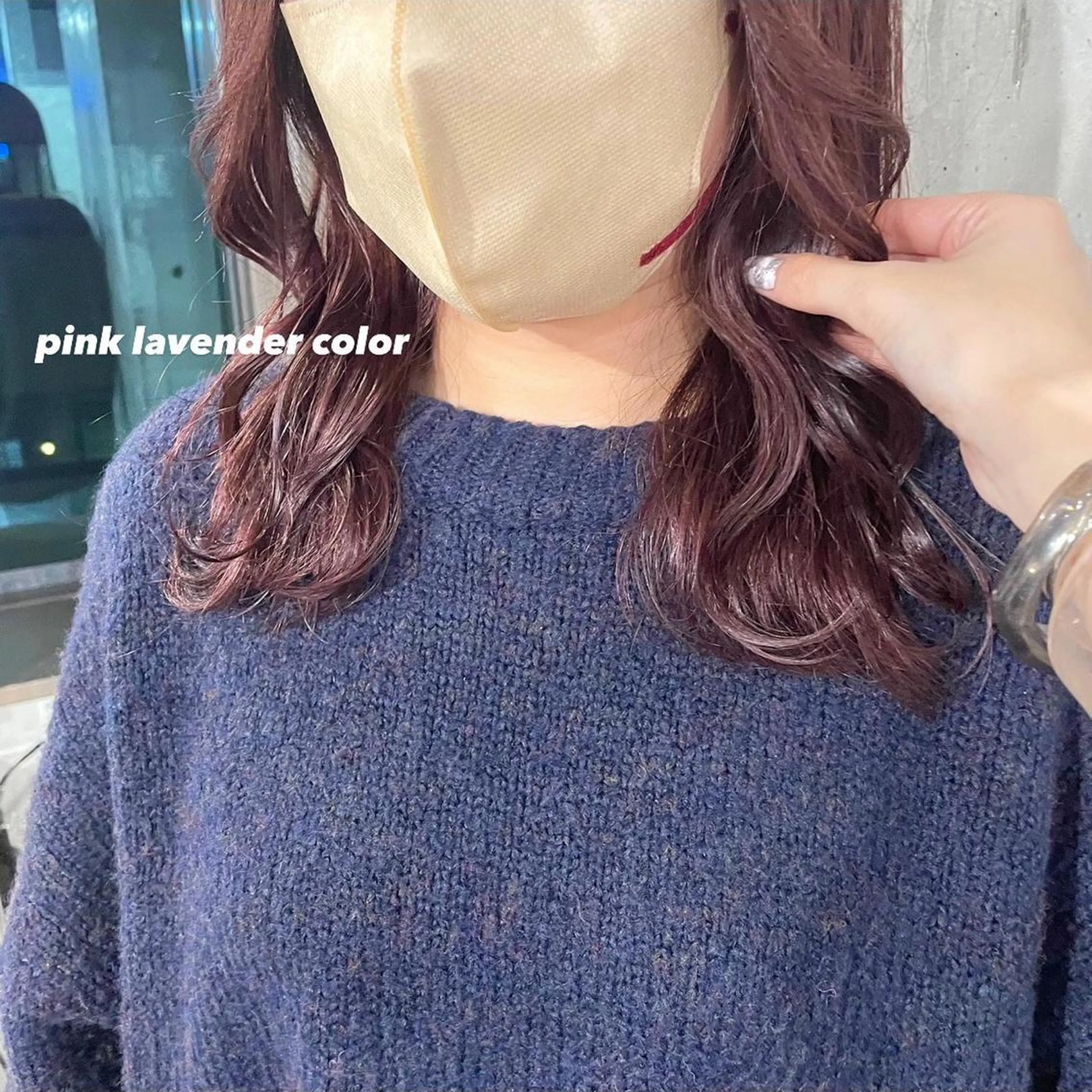 ミディアム カラー パーマ ヘアアレンジ メンズ キッズ ネイル マツエク・マツパ アイブロウ 透明感カラー・レイヤ ー🎀amika🎀のヘアスタイル