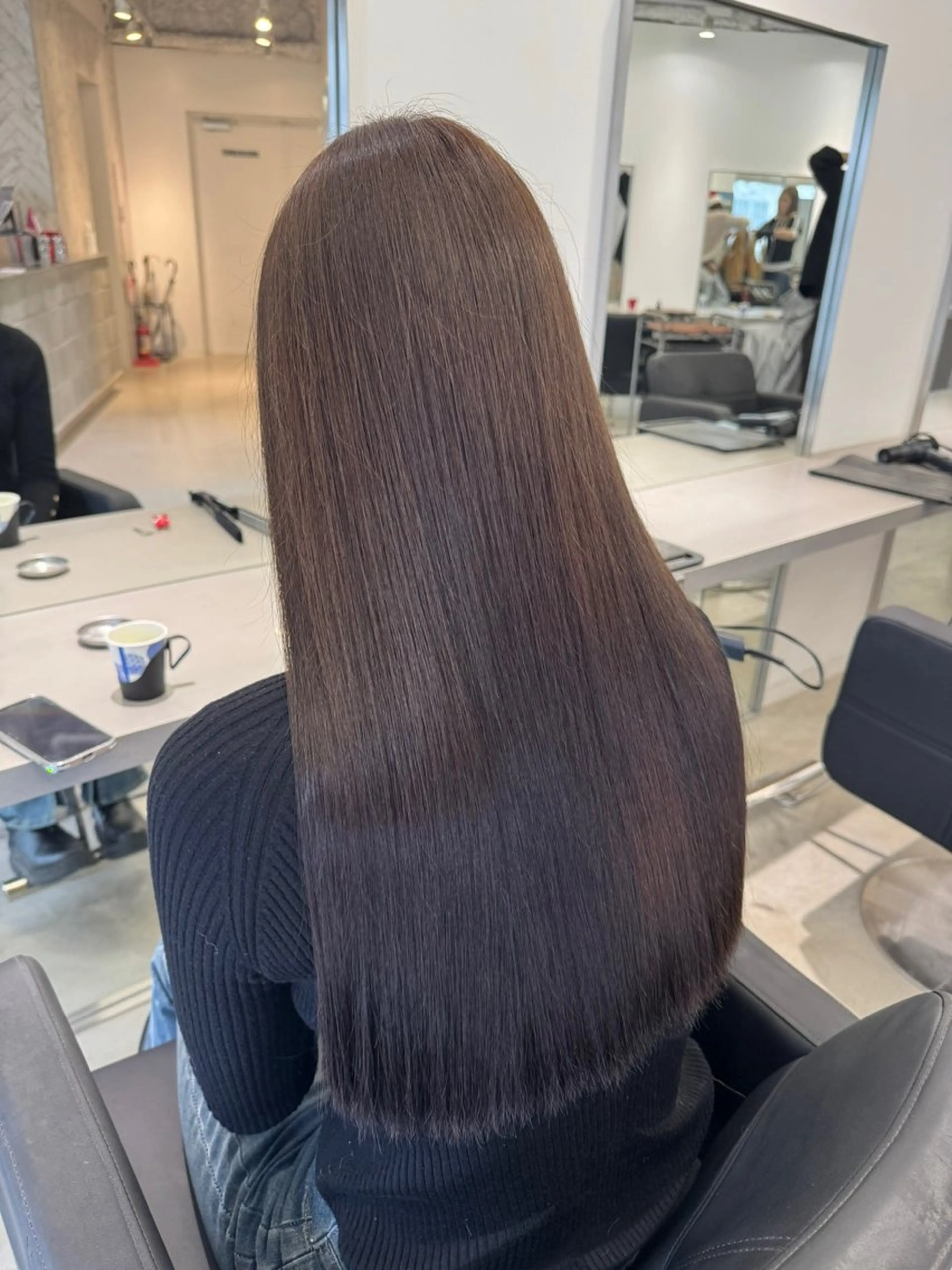 ロング 縮毛矯正 EIGHT/ 琉聖のヘアスタイル