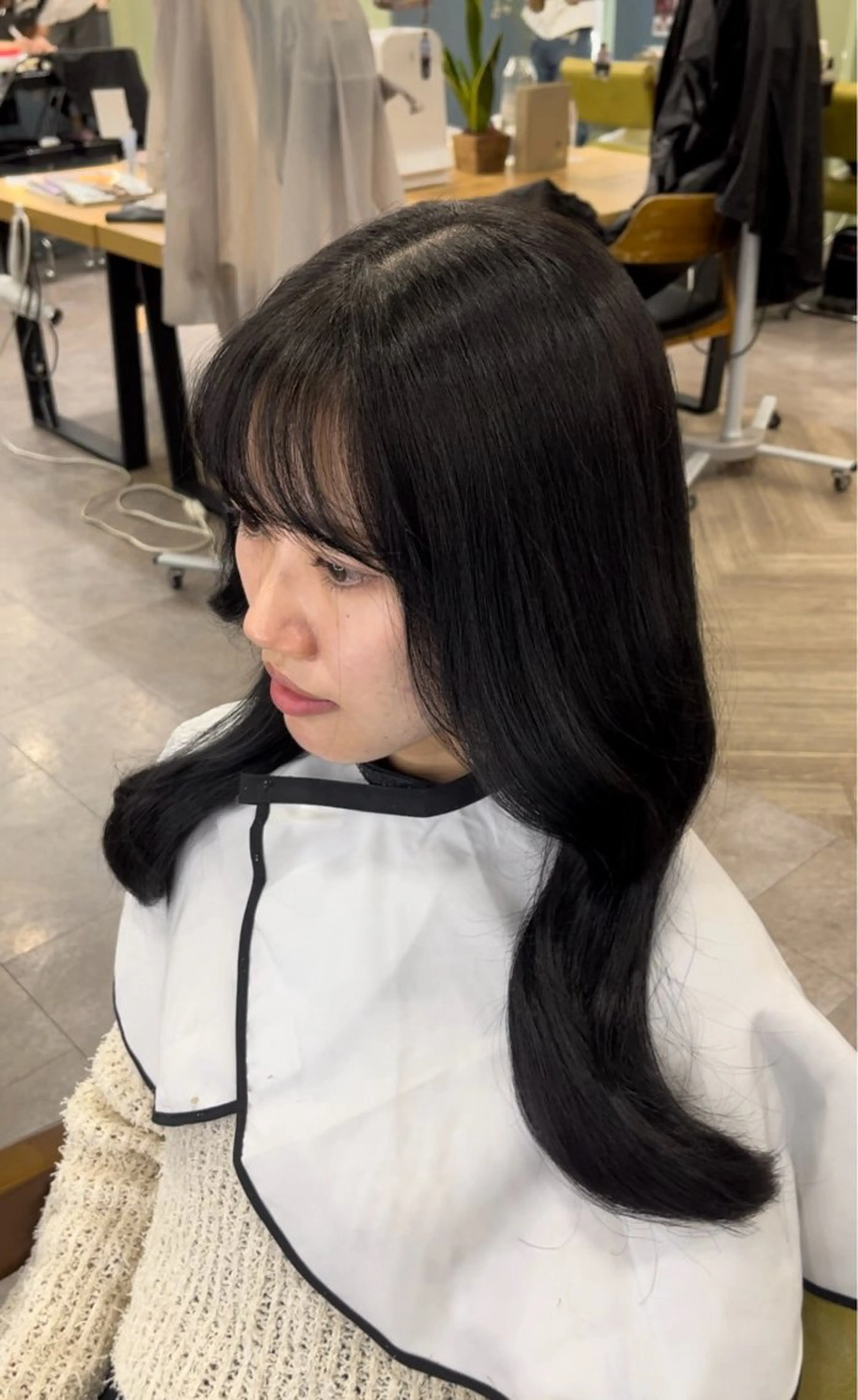 ロング カラー AYANE ◝✩韓国ヘアのヘアスタイル