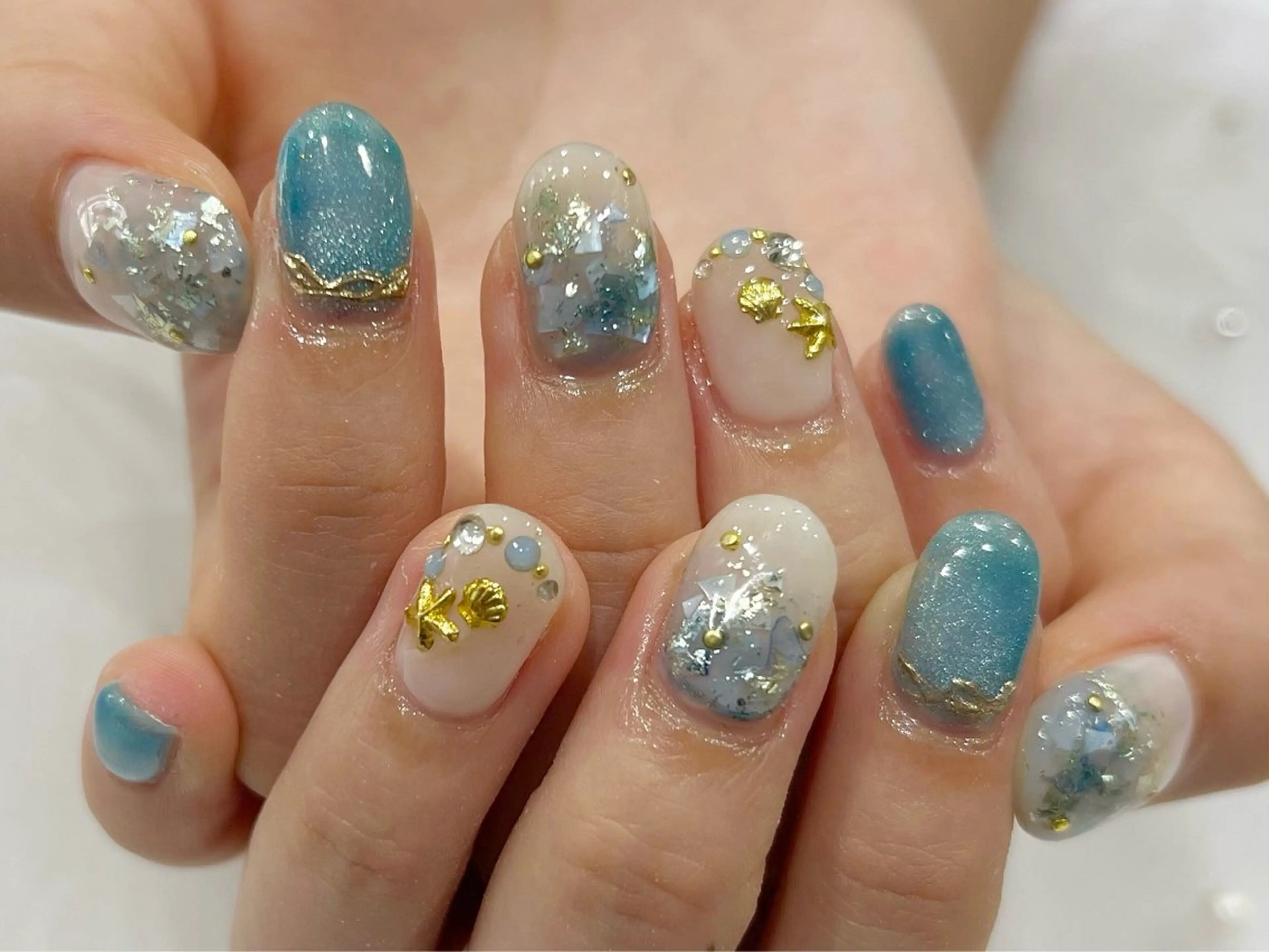 ネイル 持ち込み 🧡Shine船橋 鳴海🧡のネイルデザイン