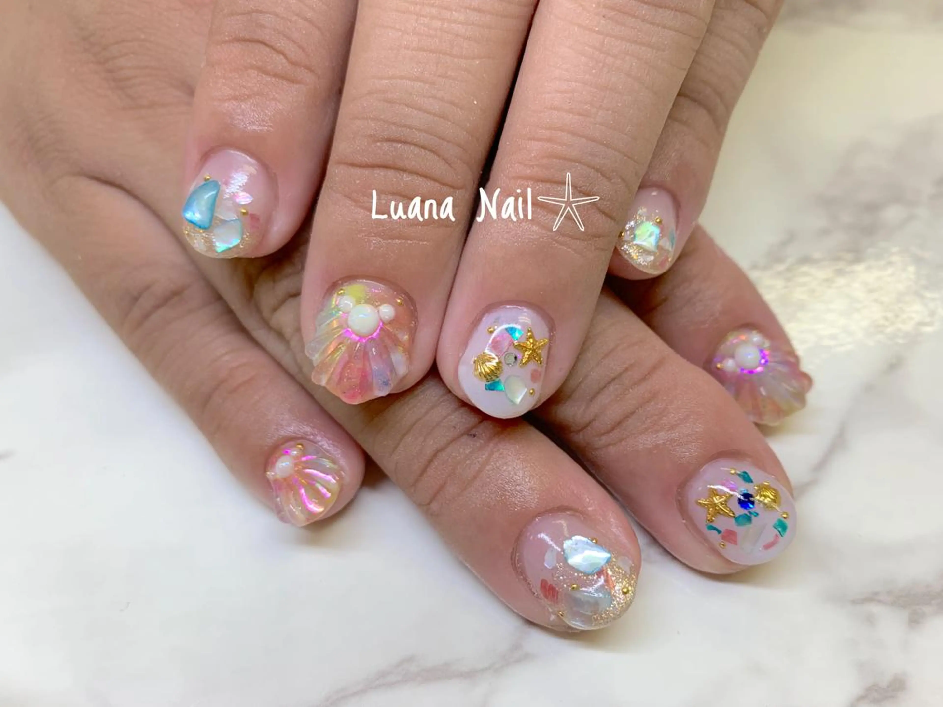 ネイル ハンドネイル BeauJu by Luana Nailのネイルデザイン