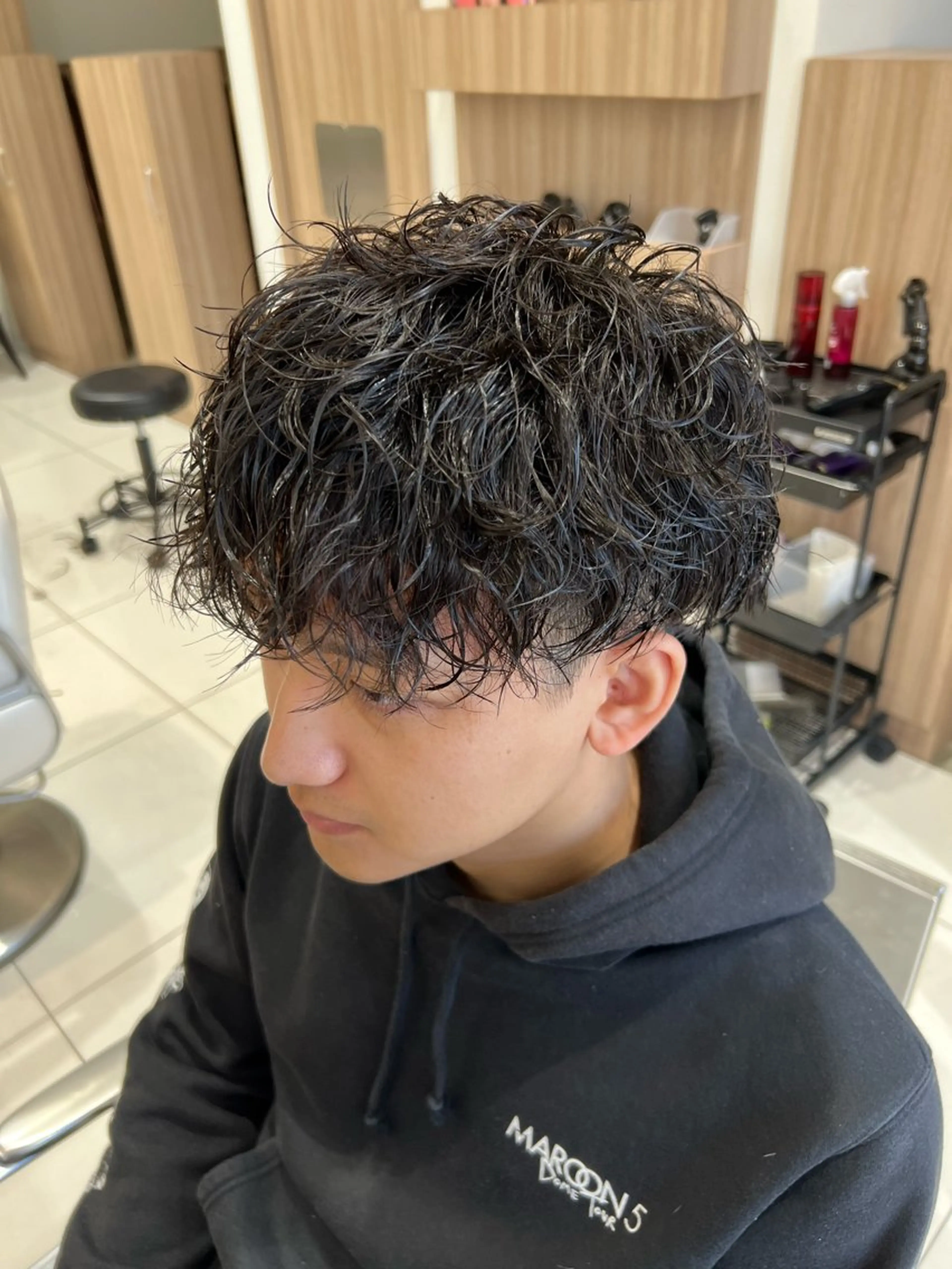 メンズ ファッションモデル 募集／KEITOのヘアスタイル