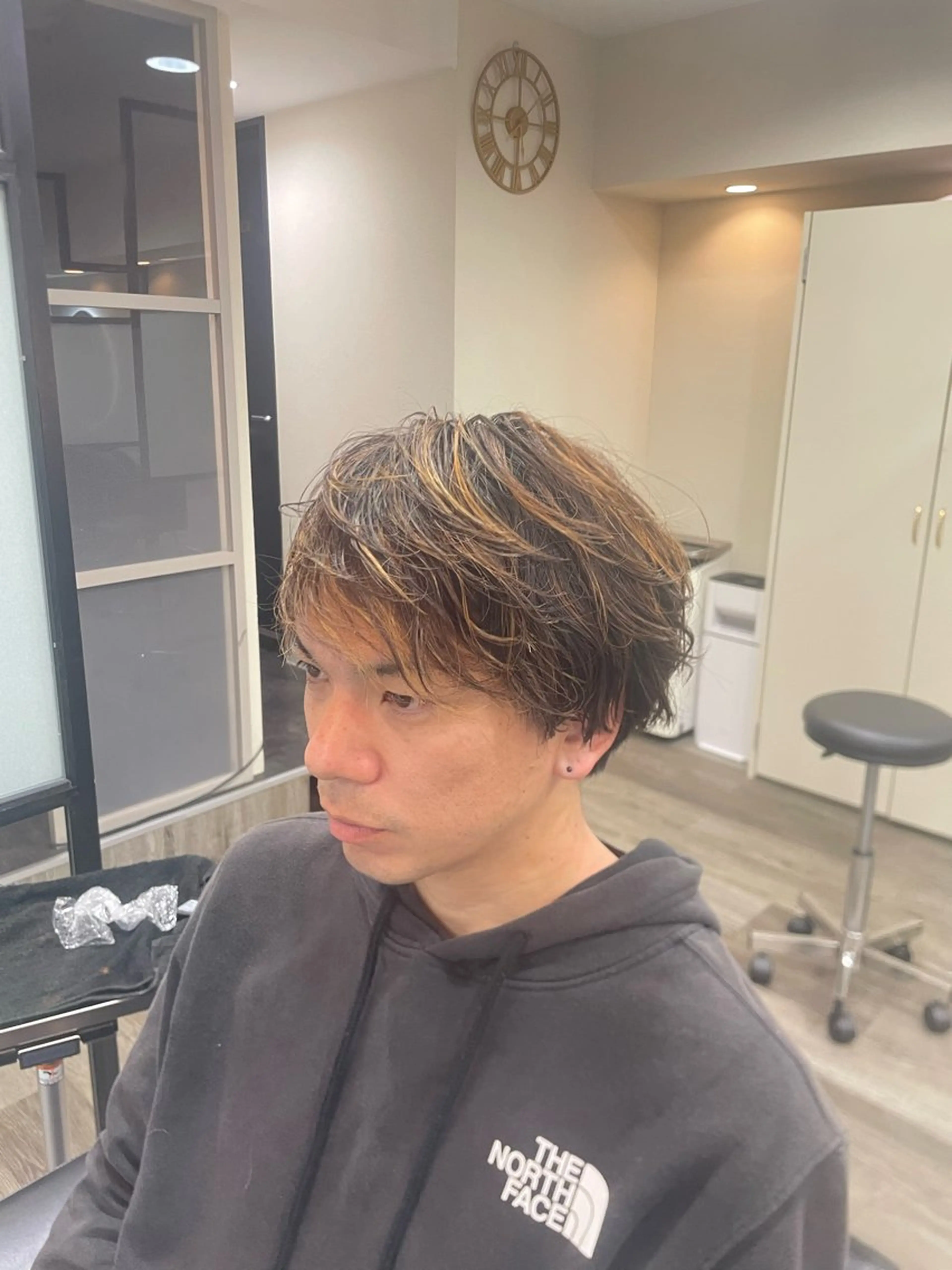 パーマ メンズ 樅木 恒毅のヘアスタイル