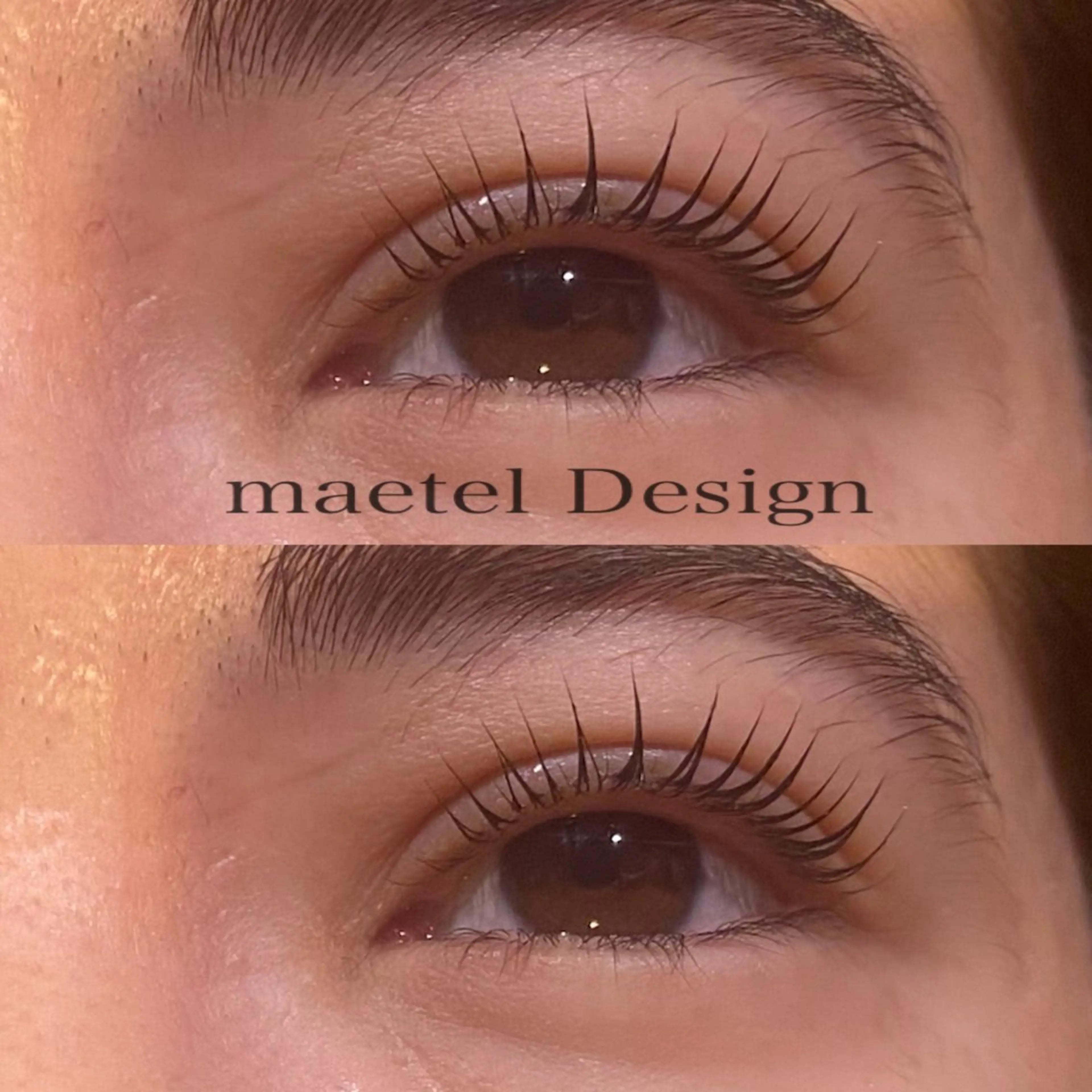 マツエク・マツパ マツパ 艶カラー 藤澤さくらのマツエク・マツパデザイン