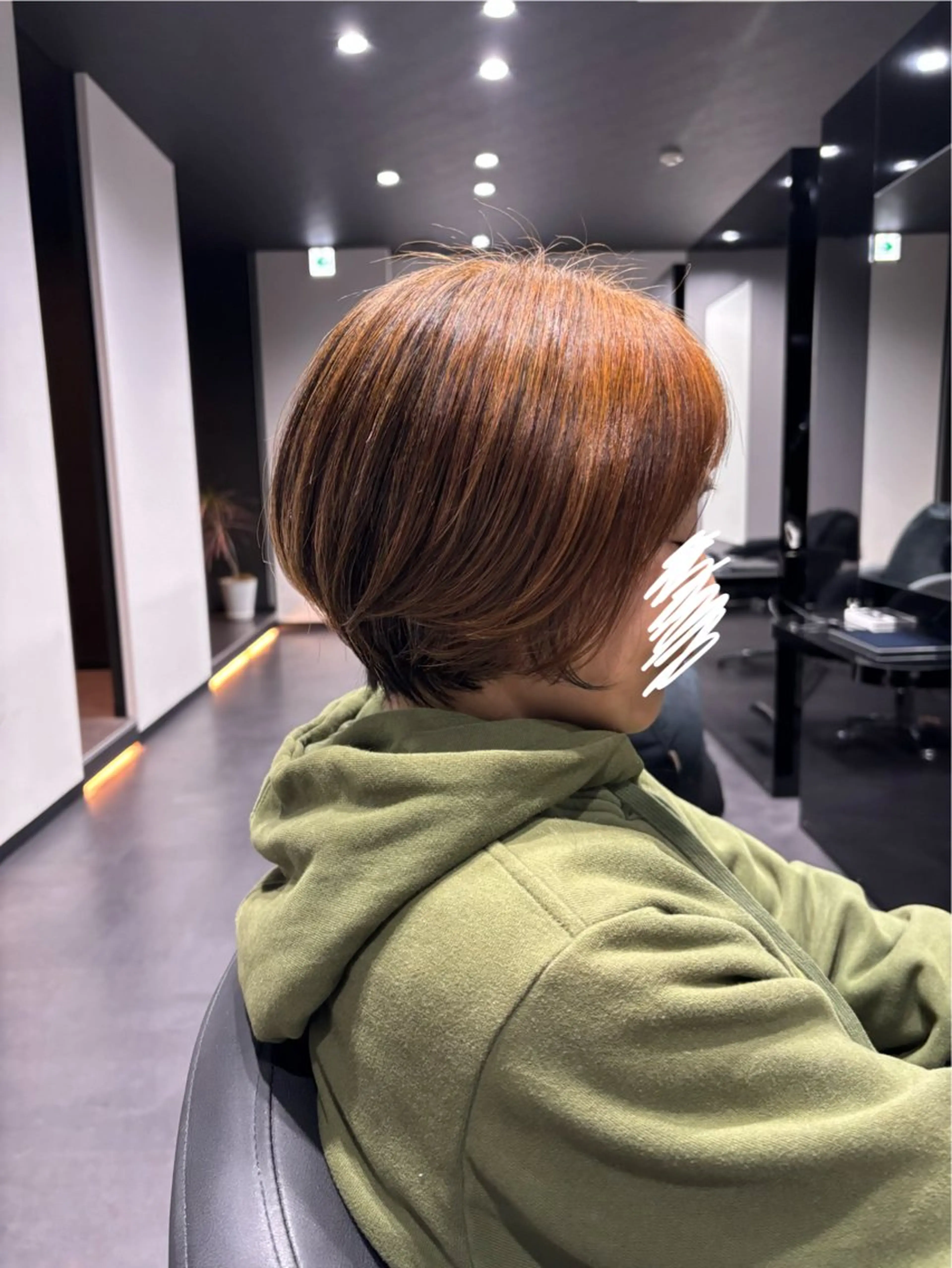 ショート 丸みショート ショートヘア 福島 菜摘のヘアスタイル