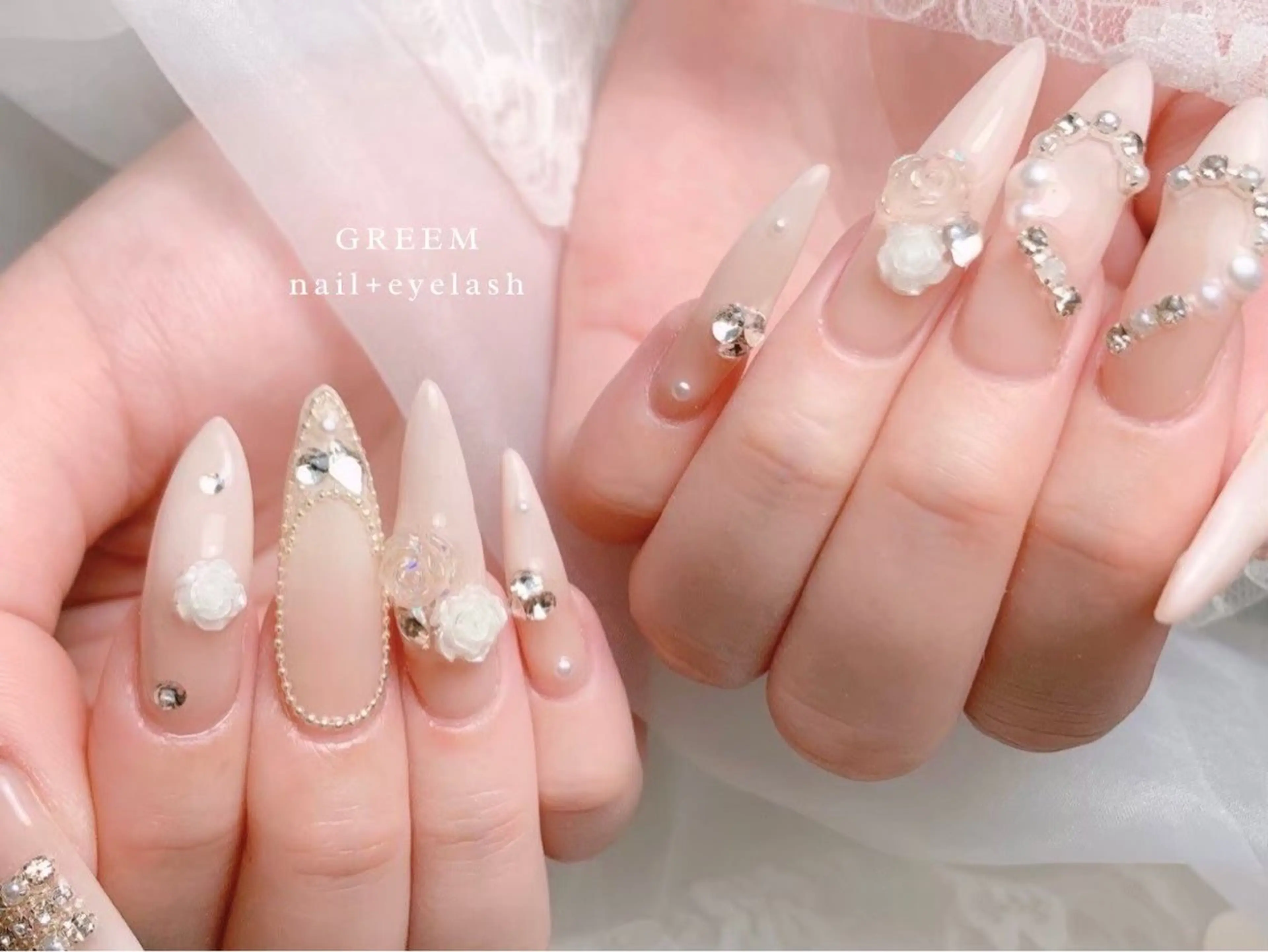 ネイル ゴージャス ハンドネイル GREEM グリームのネイルデザイン