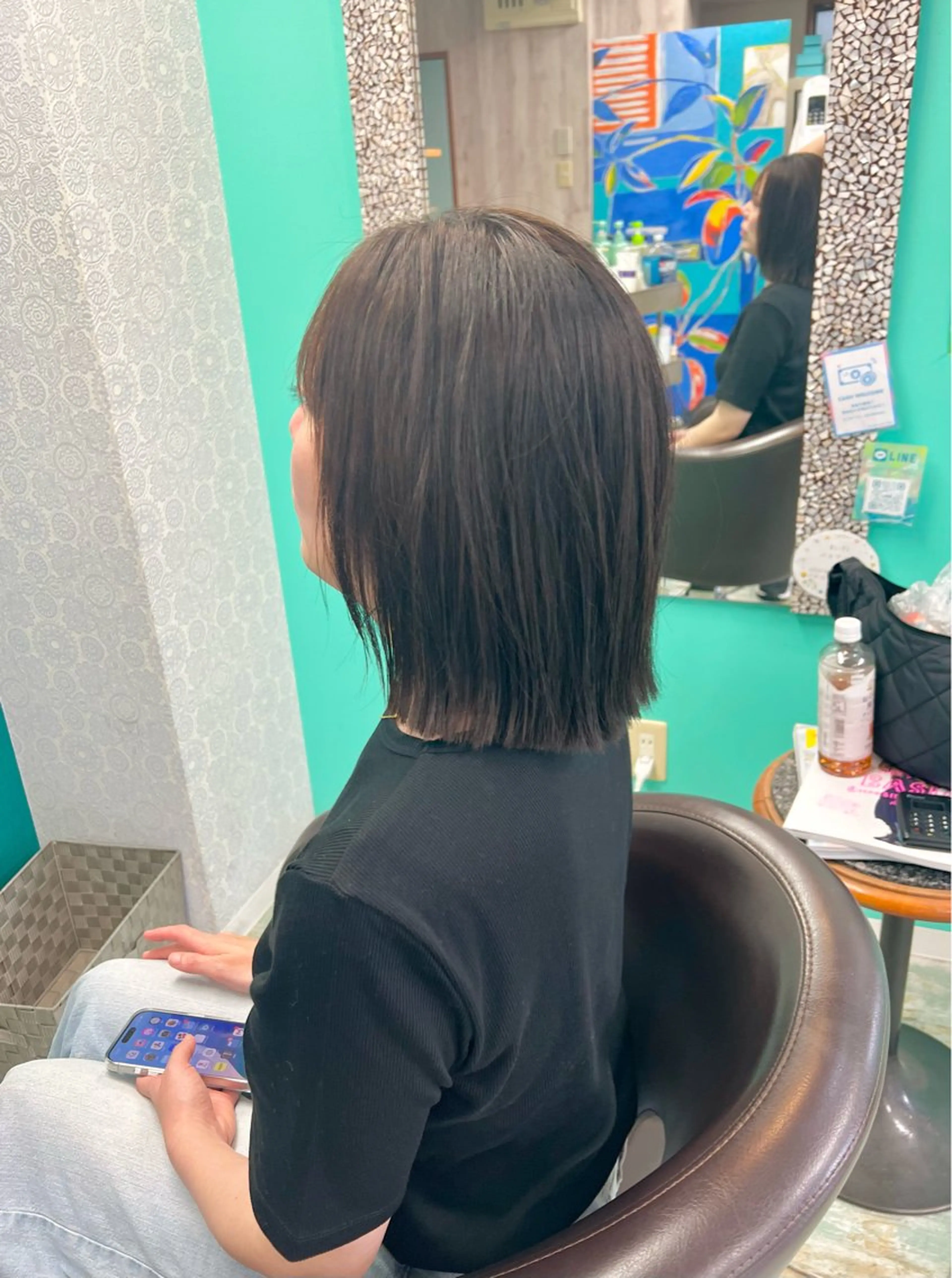 ミディアム 田牧 みゆきのヘアスタイル