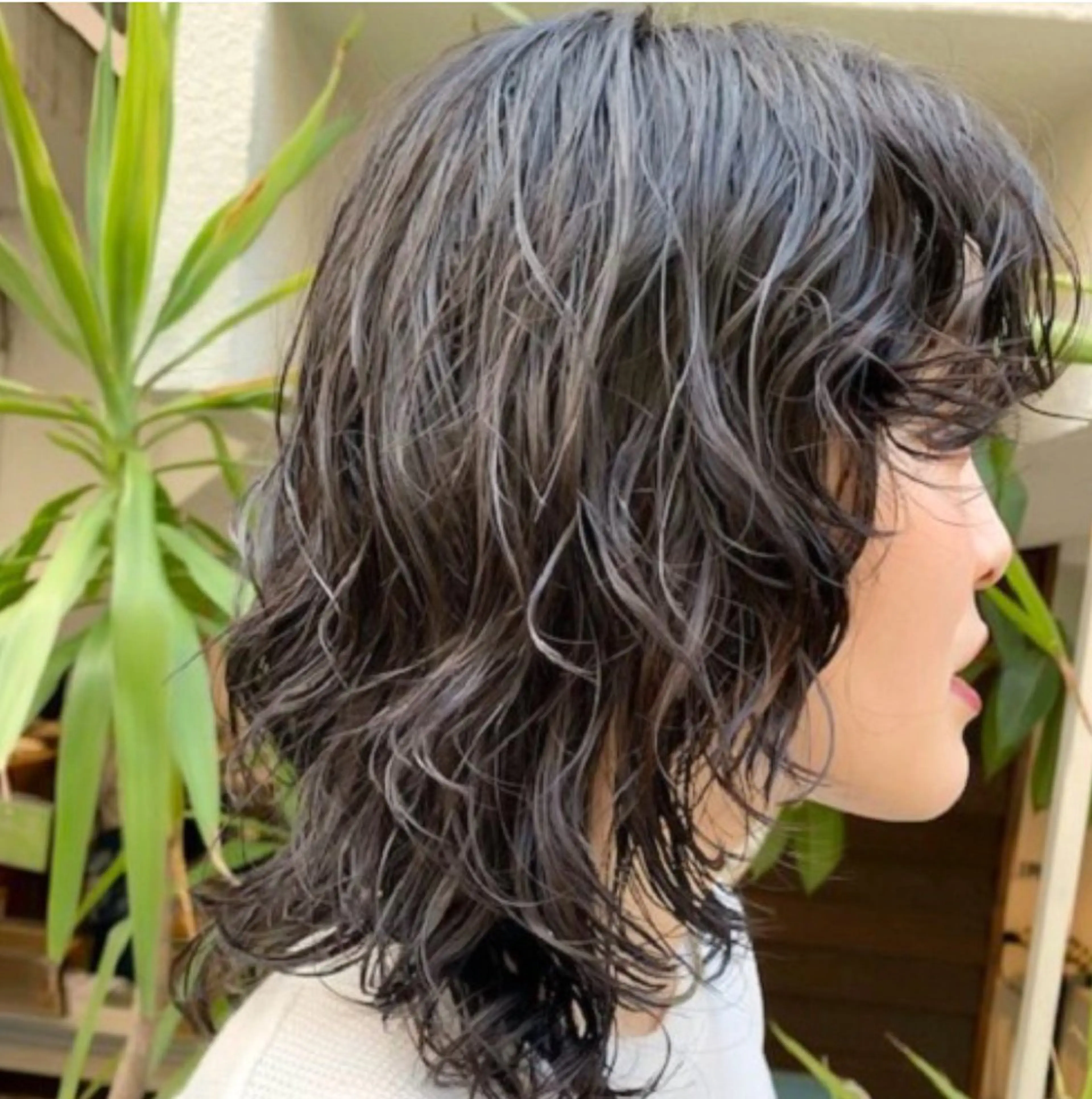 ミディアム 渡邉 顕幸のヘアスタイル