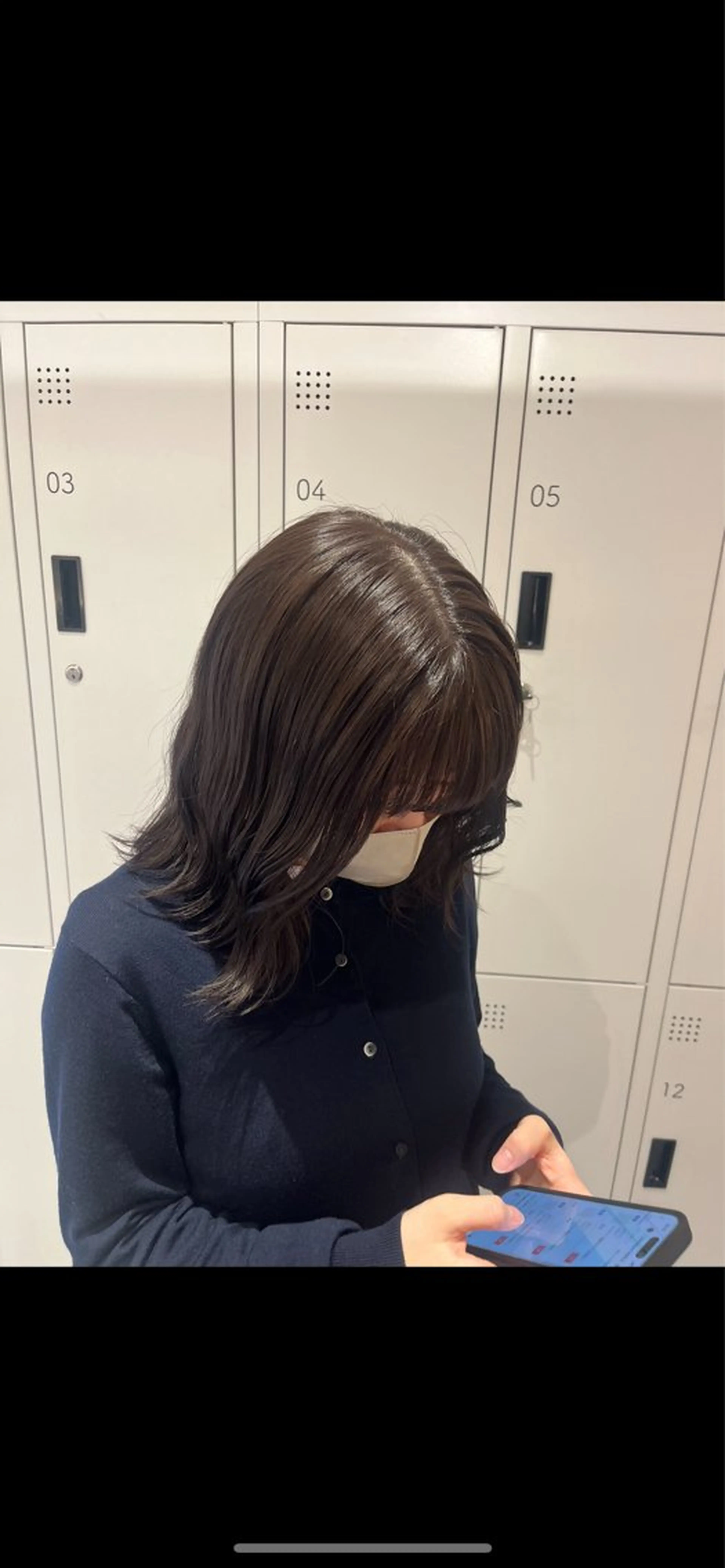 セミロング カラー みう/仙台/暖色/ 艶髪/顔周りカット/のヘアスタイル