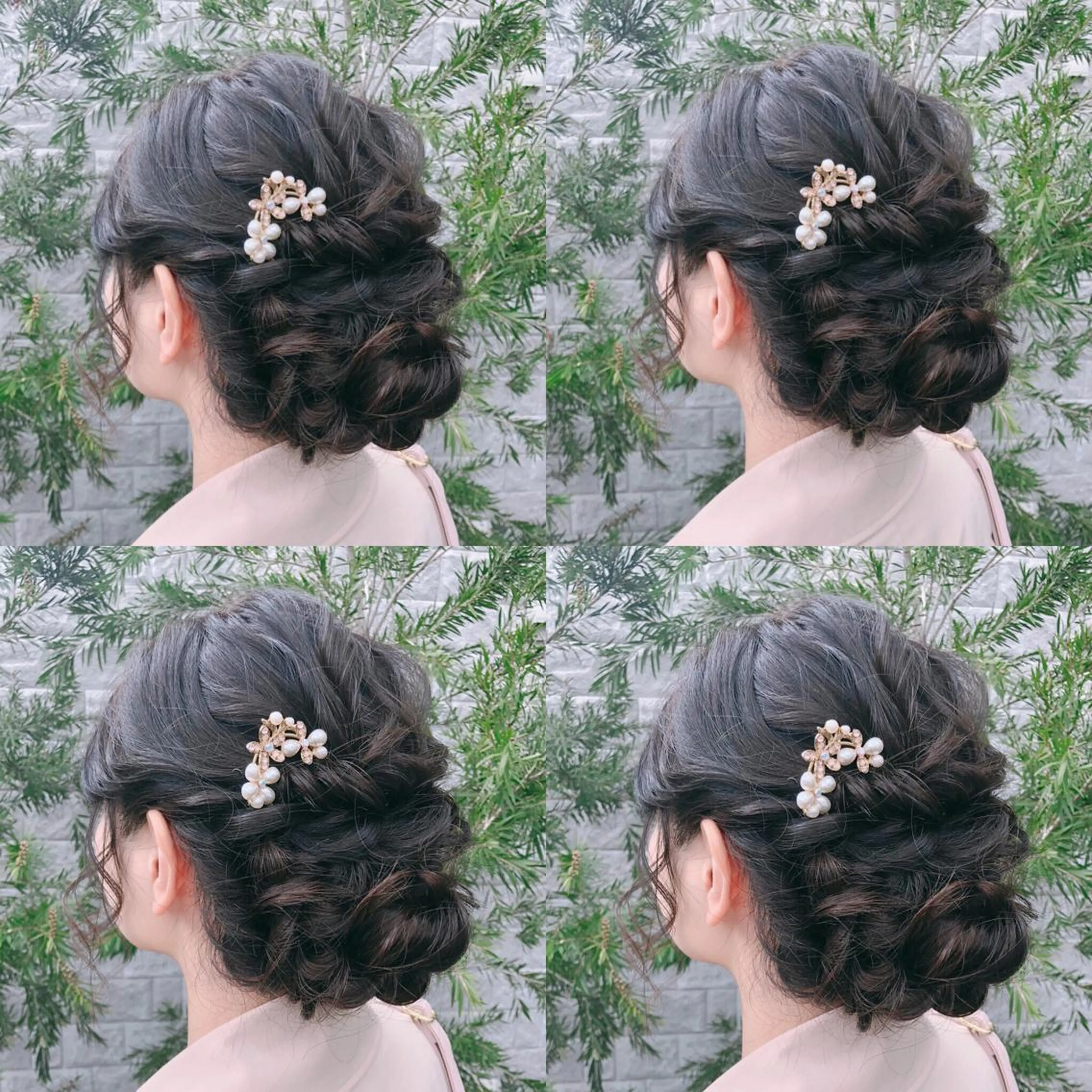 セミロング ヘアアレンジ ヘアセット 🌷MAYU 🌷のヘアスタイル