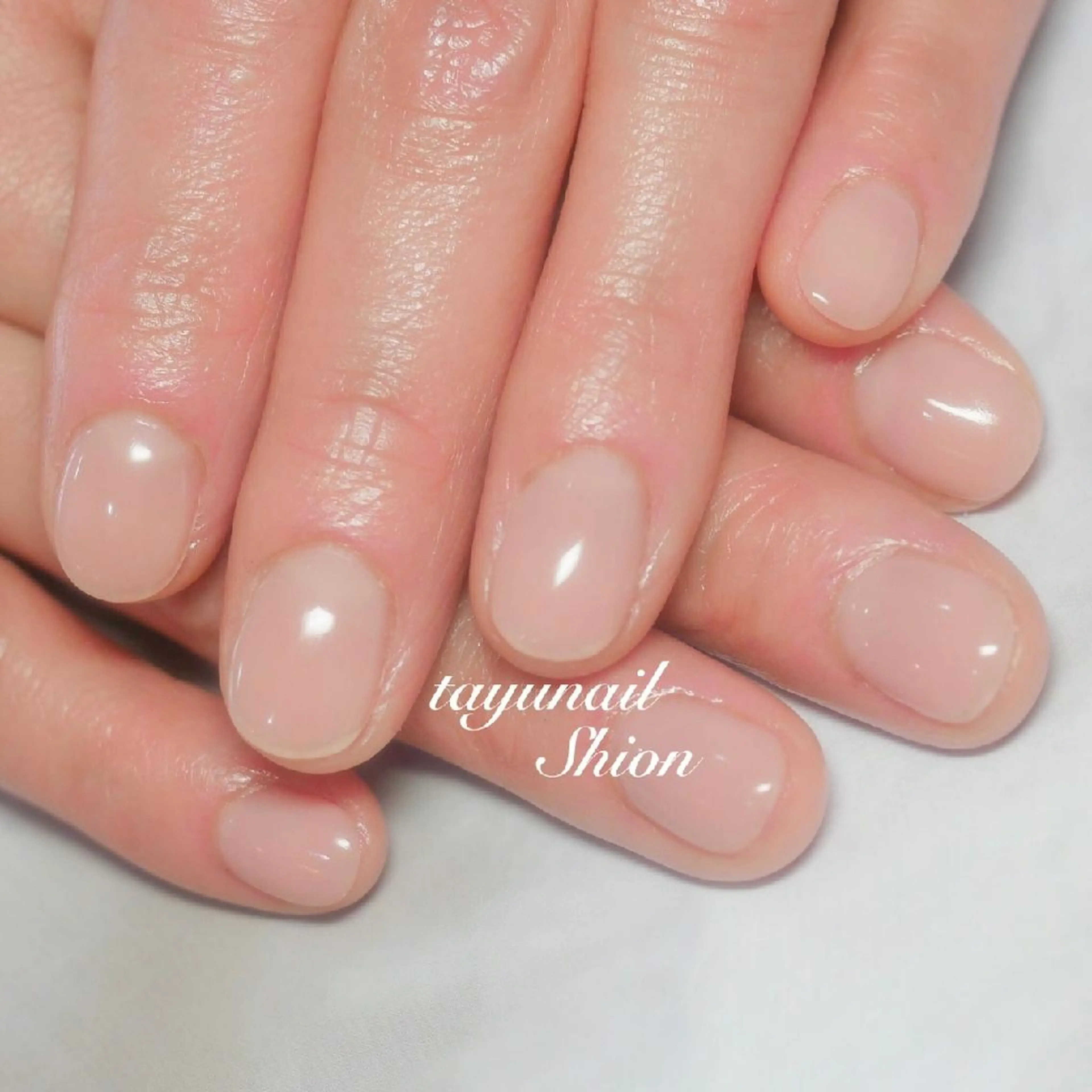 ネイル ブルー ジェルネイル パラジェル 春ネイル ネイルサロン 【たゆnail】のネイルデザイン