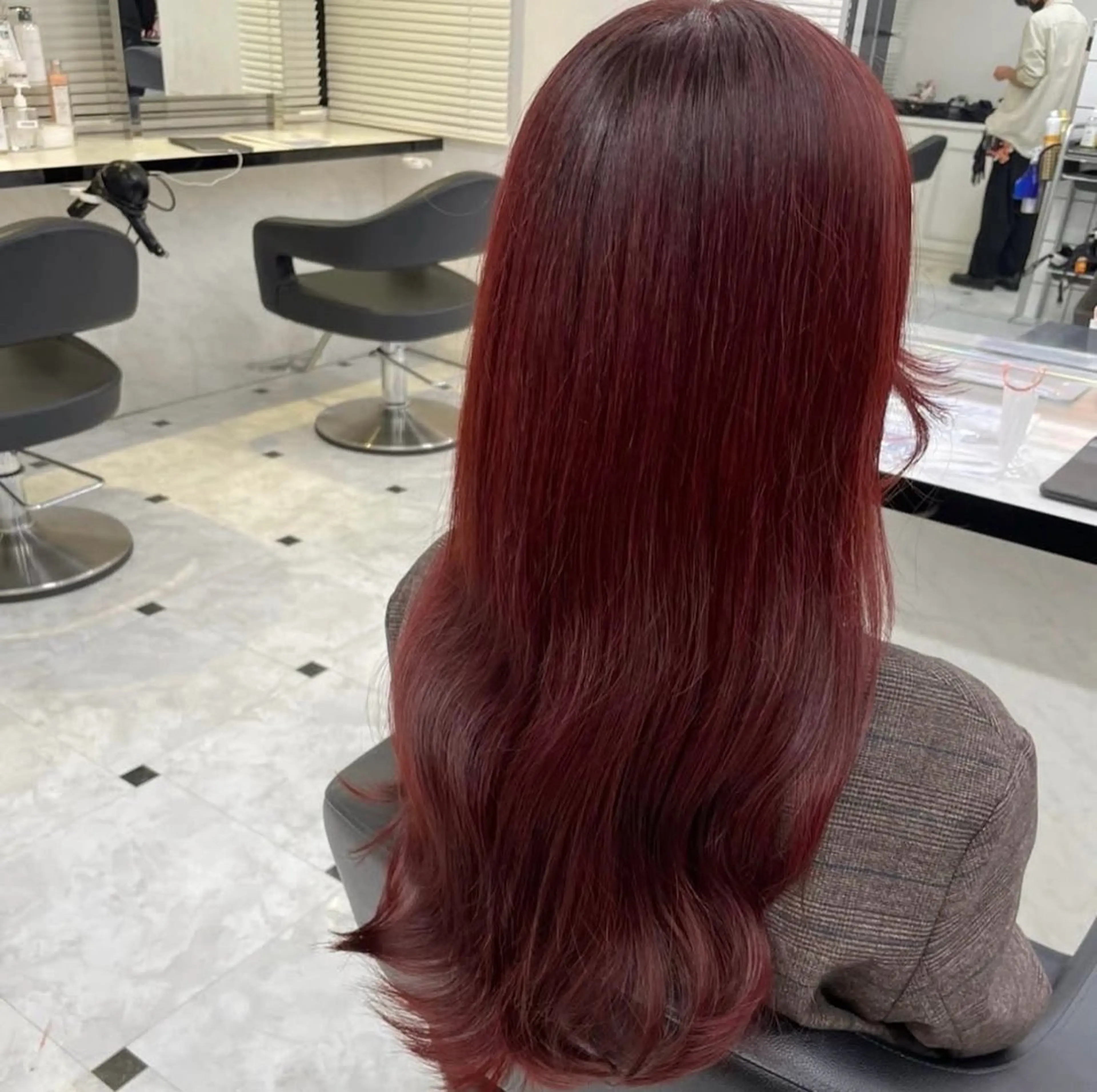 カラー 🤍セット簡単パーマ 🤍TAMAKIのヘアスタイル