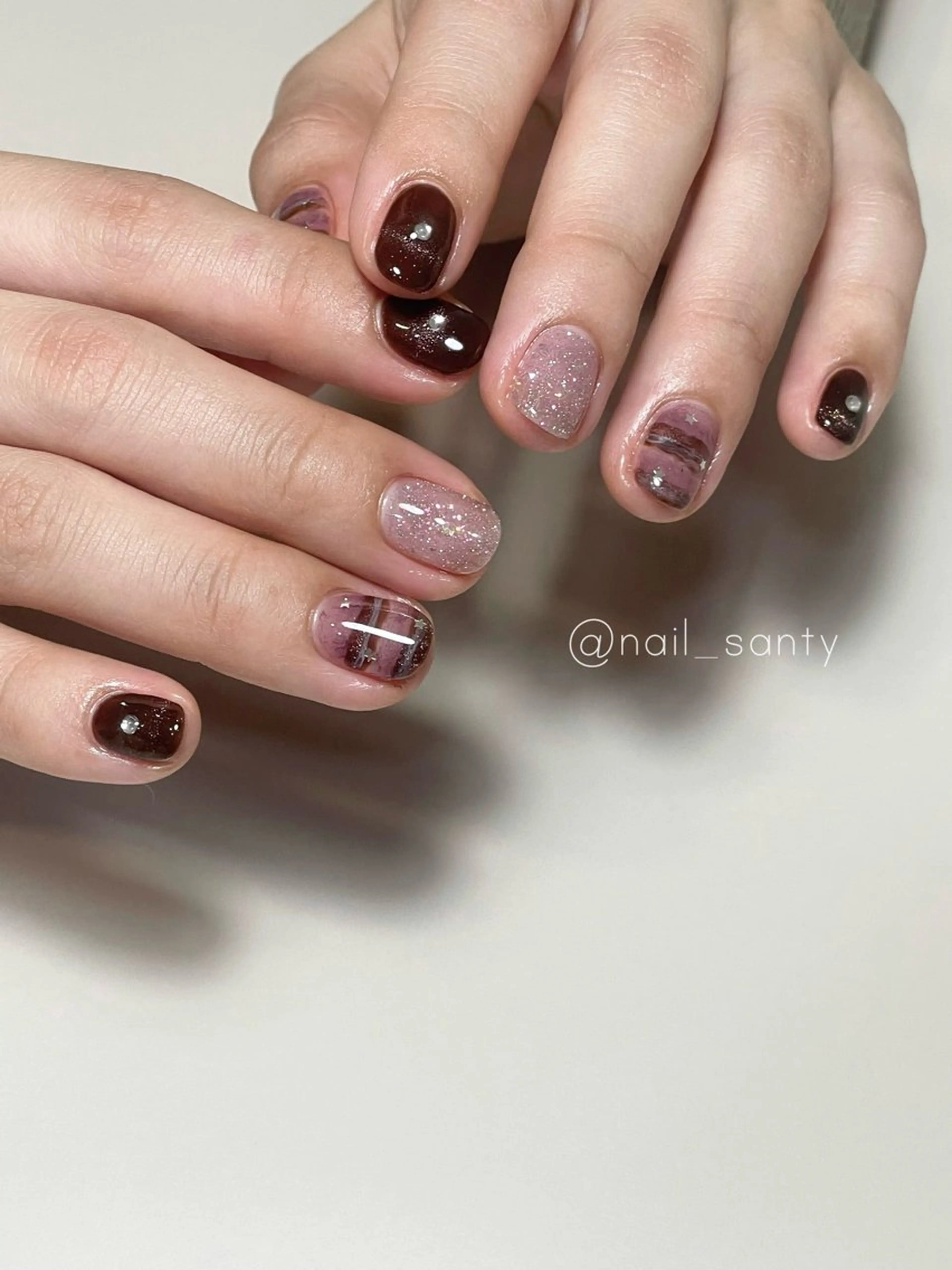 ネイル ハンドネイル Nailsalon Santy.のネイルデザイン