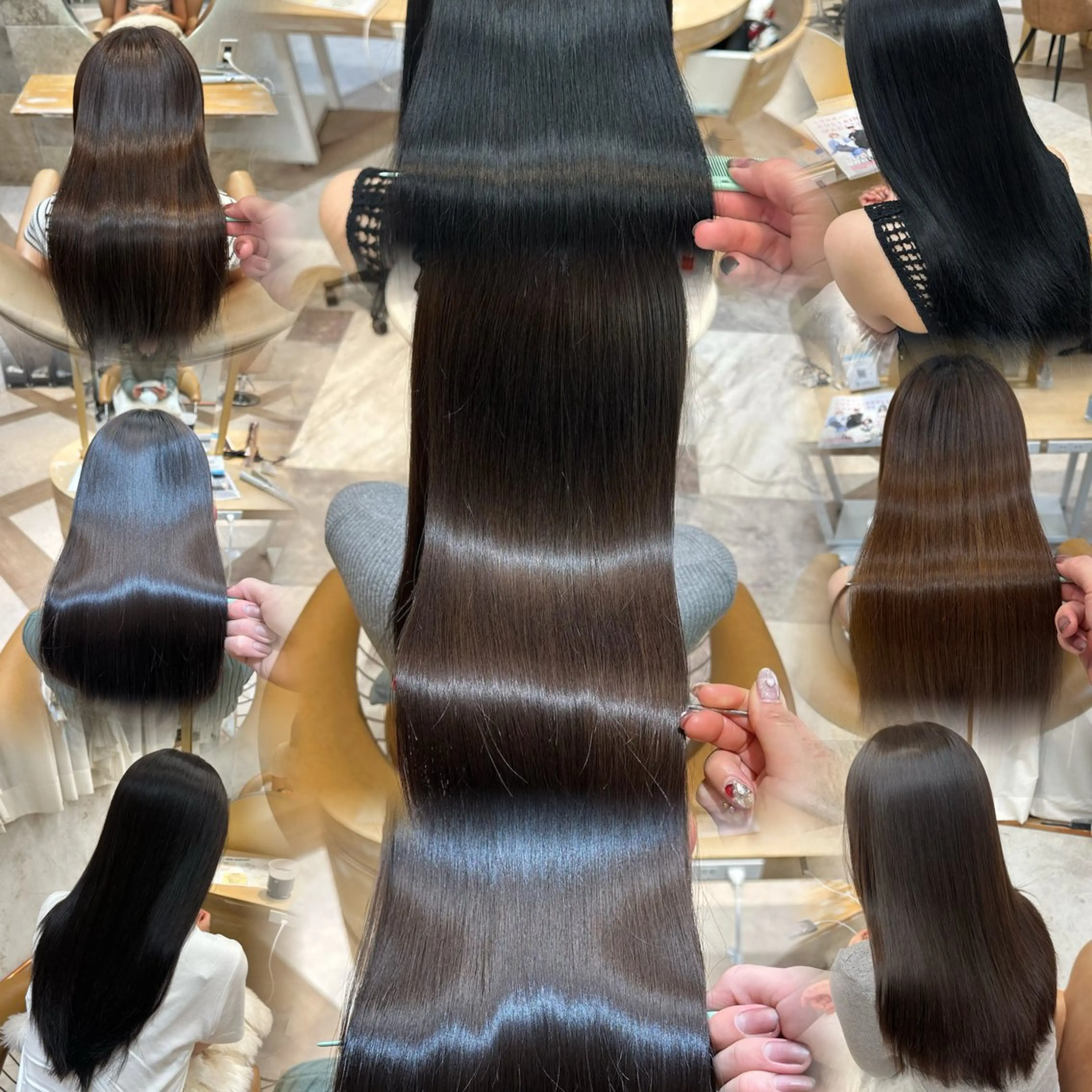 ロング 荻野 峻輔/レイヤー /透明感カラーのヘアスタイル