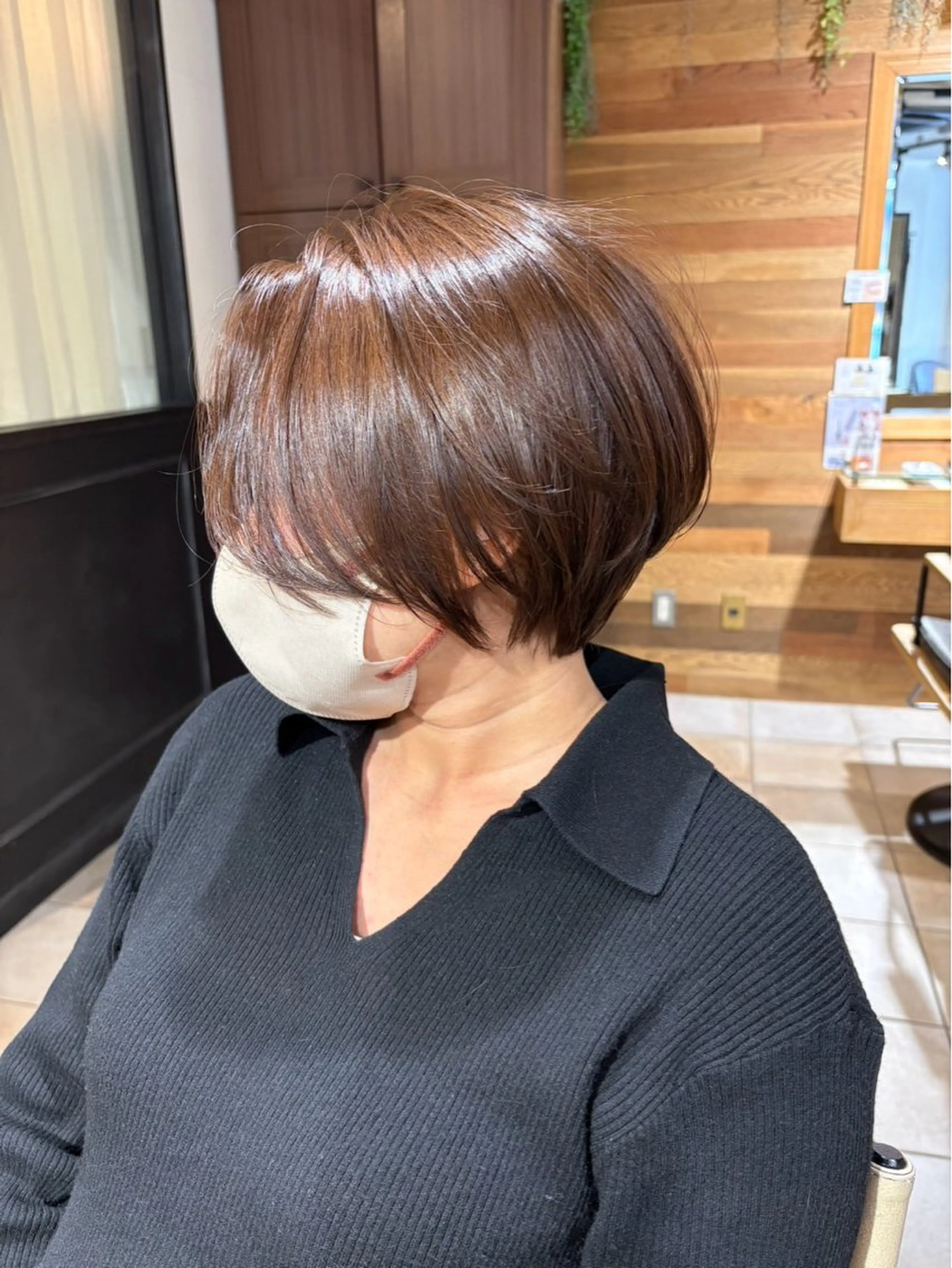 ショート カラー ショートヘア 【ROA】 MISUZU✨のヘアスタイル