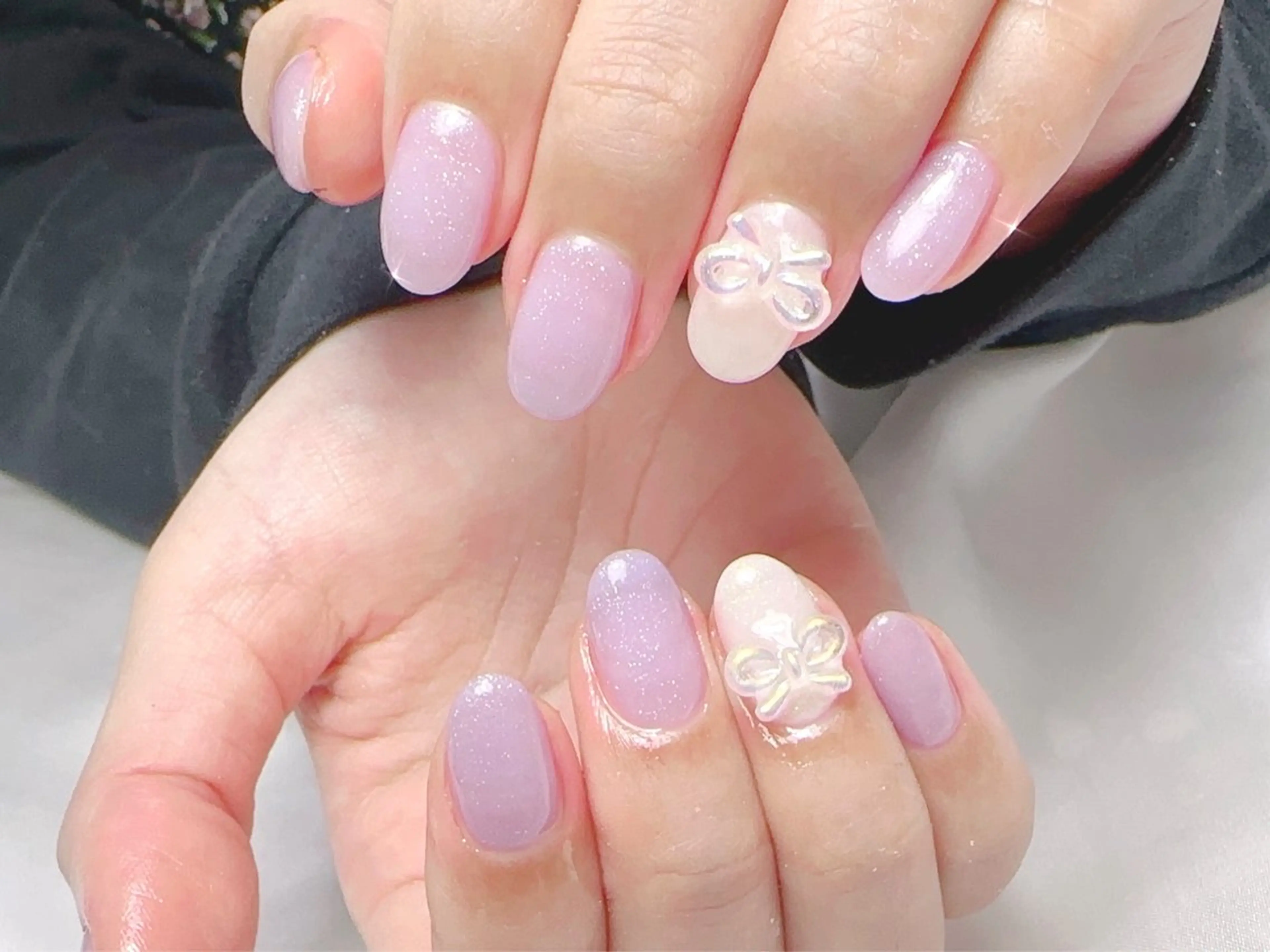 ネイル ハンドネイル Cherie PINKのネイルデザイン