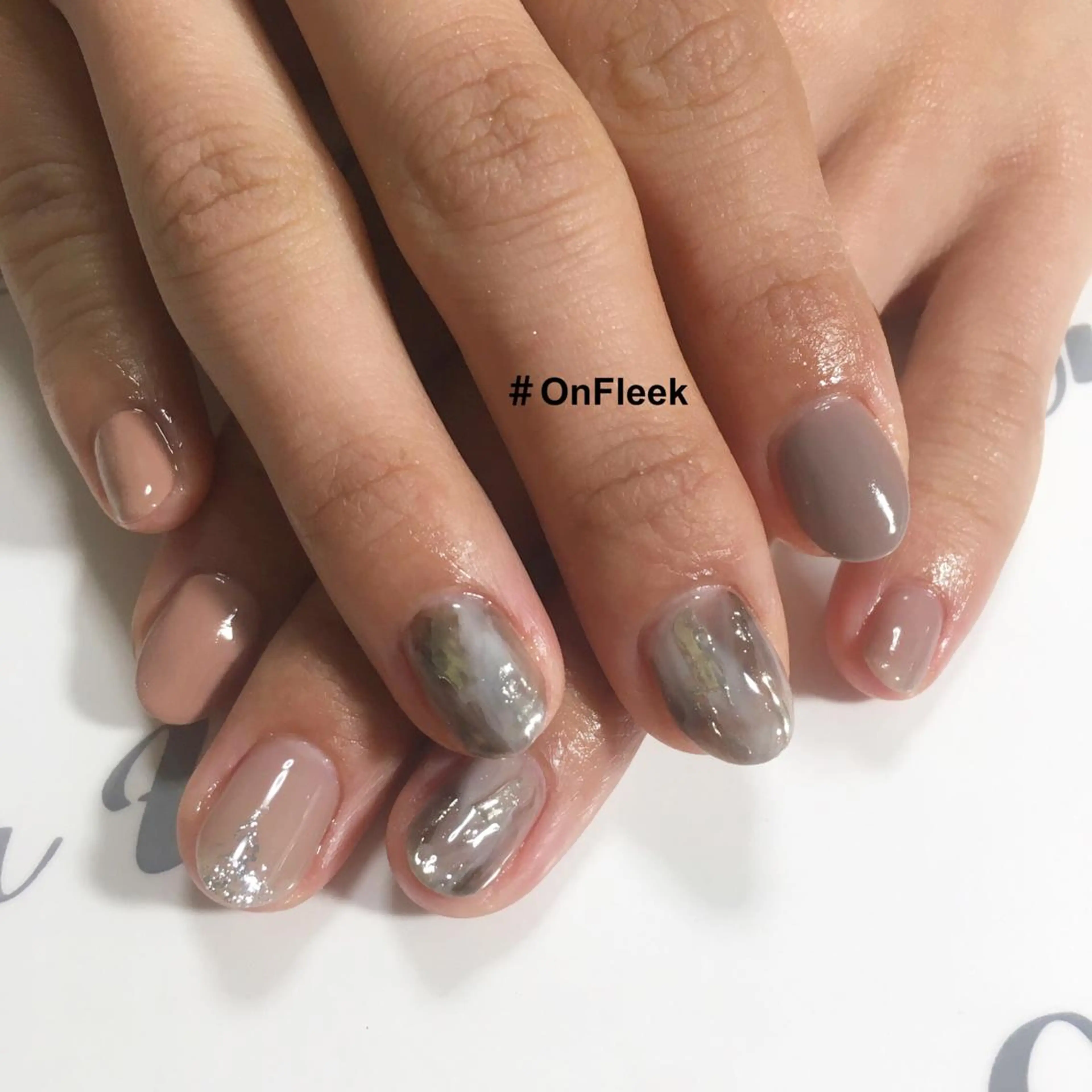 ネイル ハンドネイル NailSalon ＃OnFleekのネイルデザイン