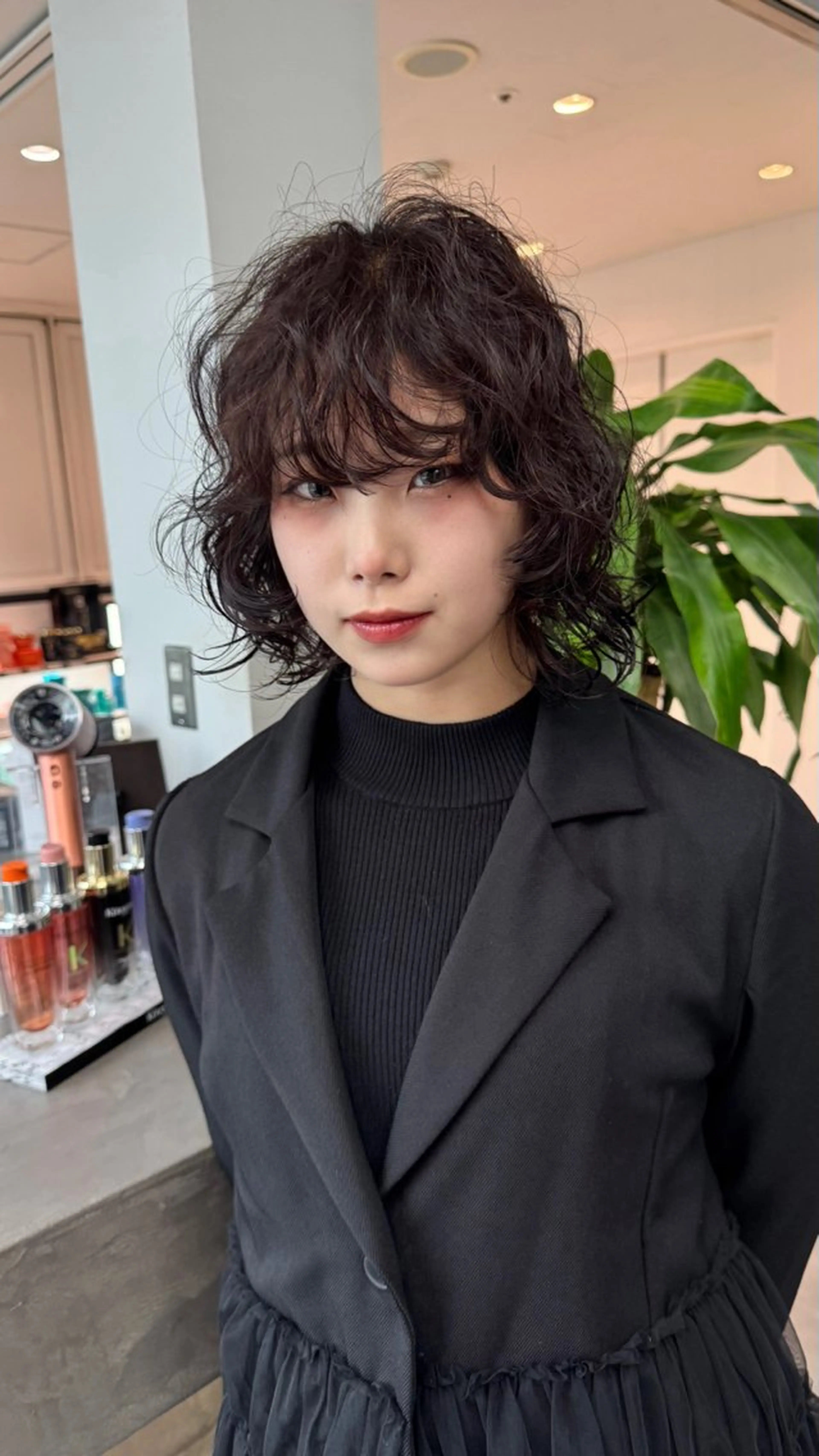 ショート パーマ 小田 晃瑛のヘアスタイル