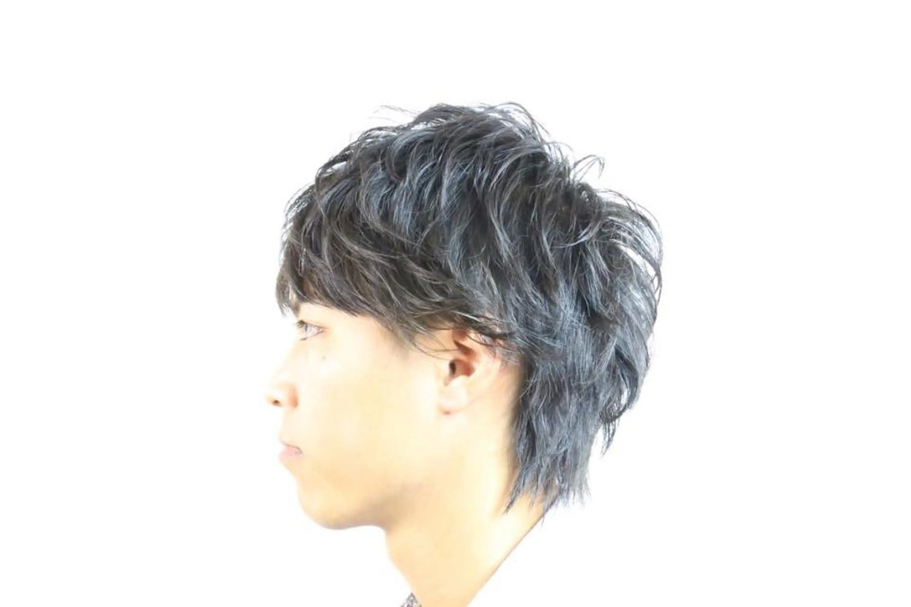 ショート メンズ メンズウルフカット ショートヘア 外ハネヘア ウルフカット Vir by browのヘアスタイル