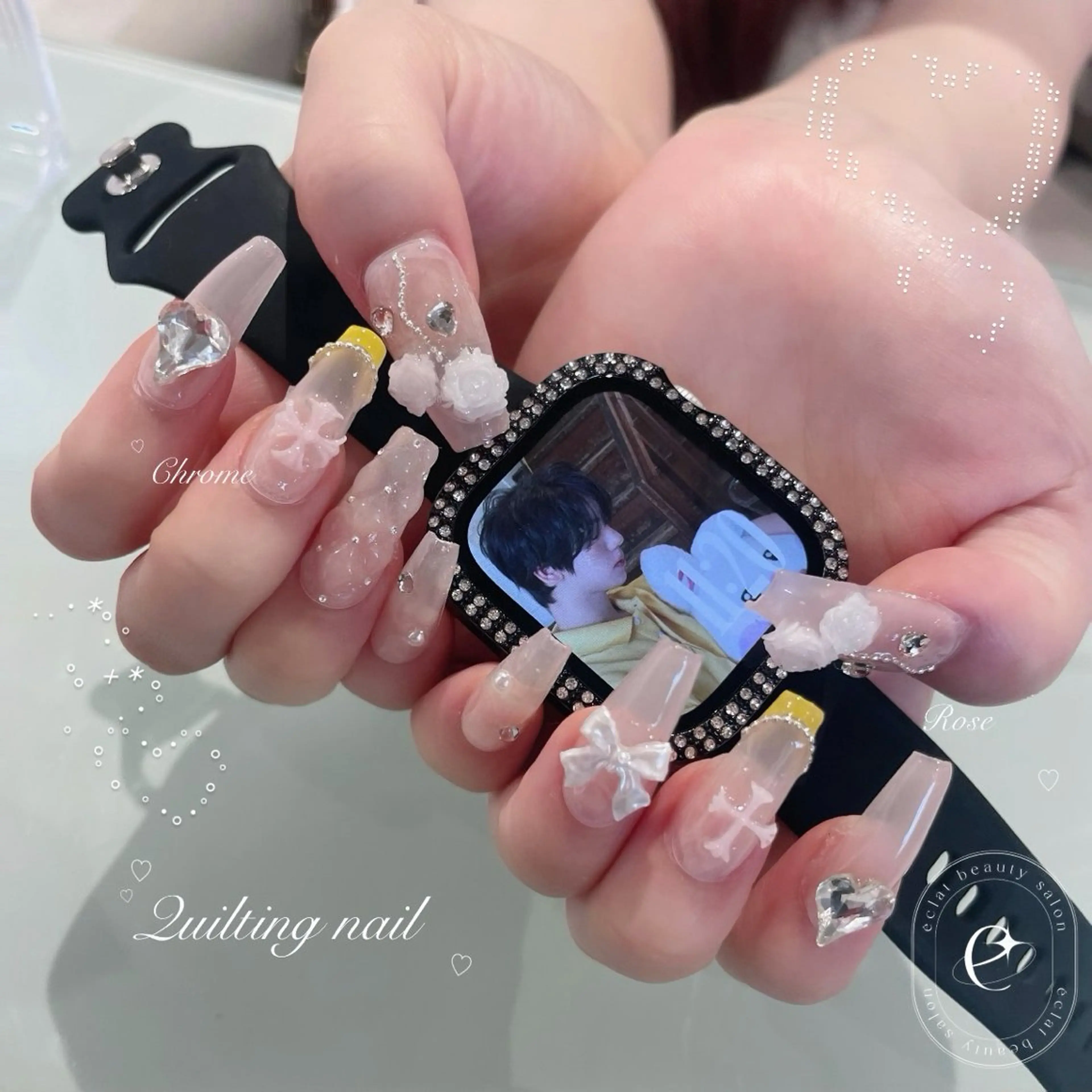 ネイル ハンドネイル eclat Kaedeのネイルデザイン