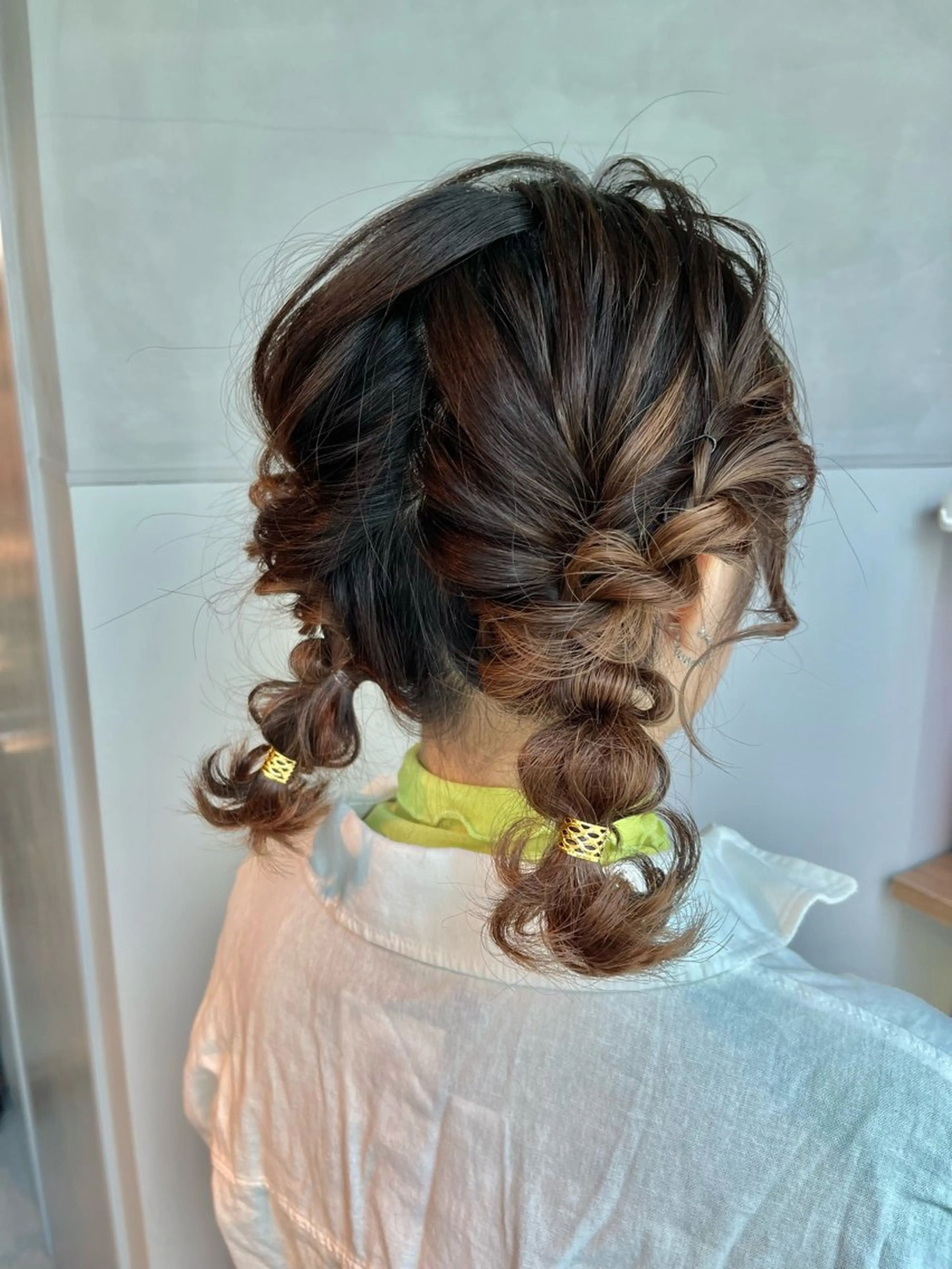 ヘアアレンジ 結婚式・ブライダル 卒業式のヘアスタイル ヘアセット charm《銀座》 ヘアセット/縮毛矯正のヘアスタイル