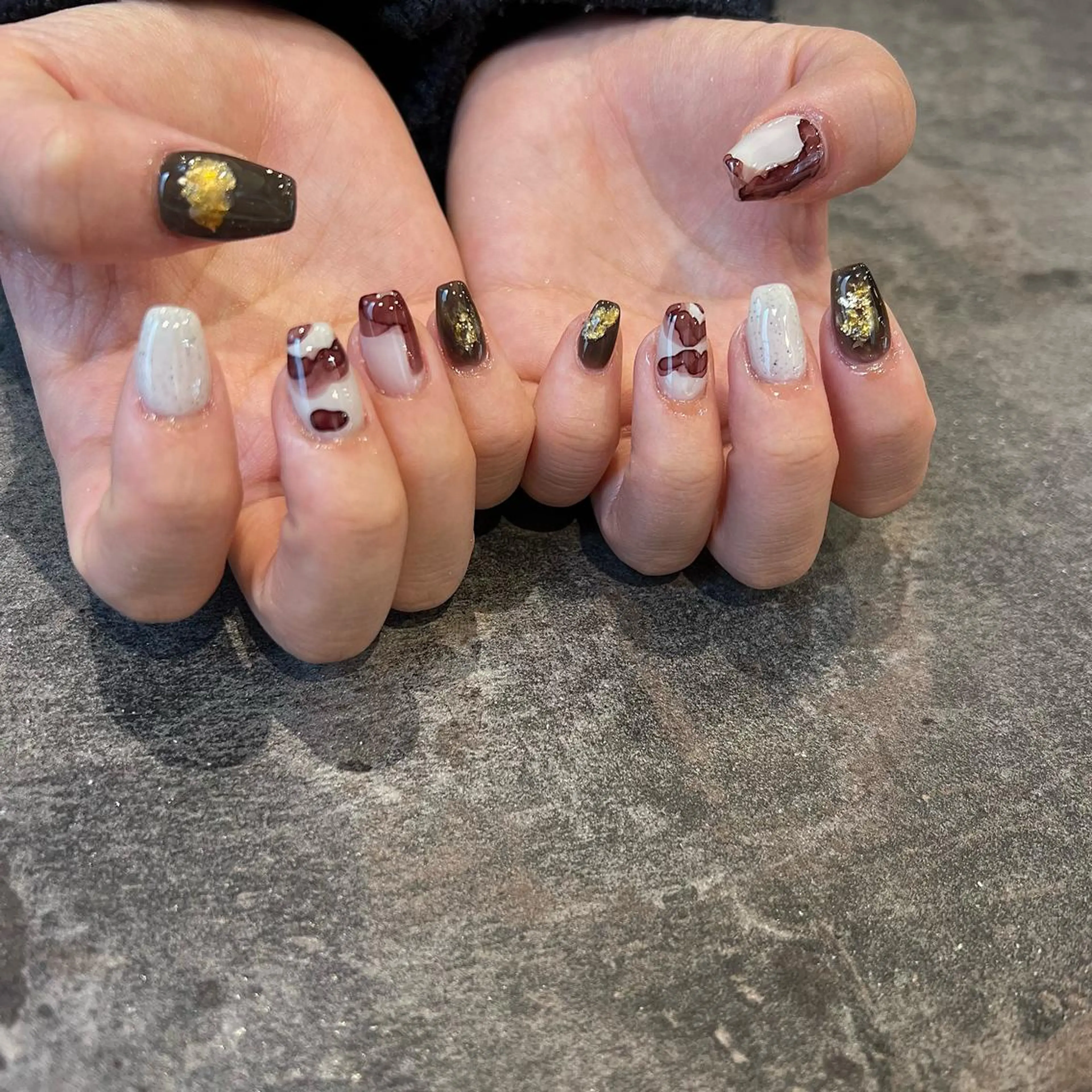 ネイル ハンドネイル 鶴田୨ৎmaison de NALIのネイルデザイン