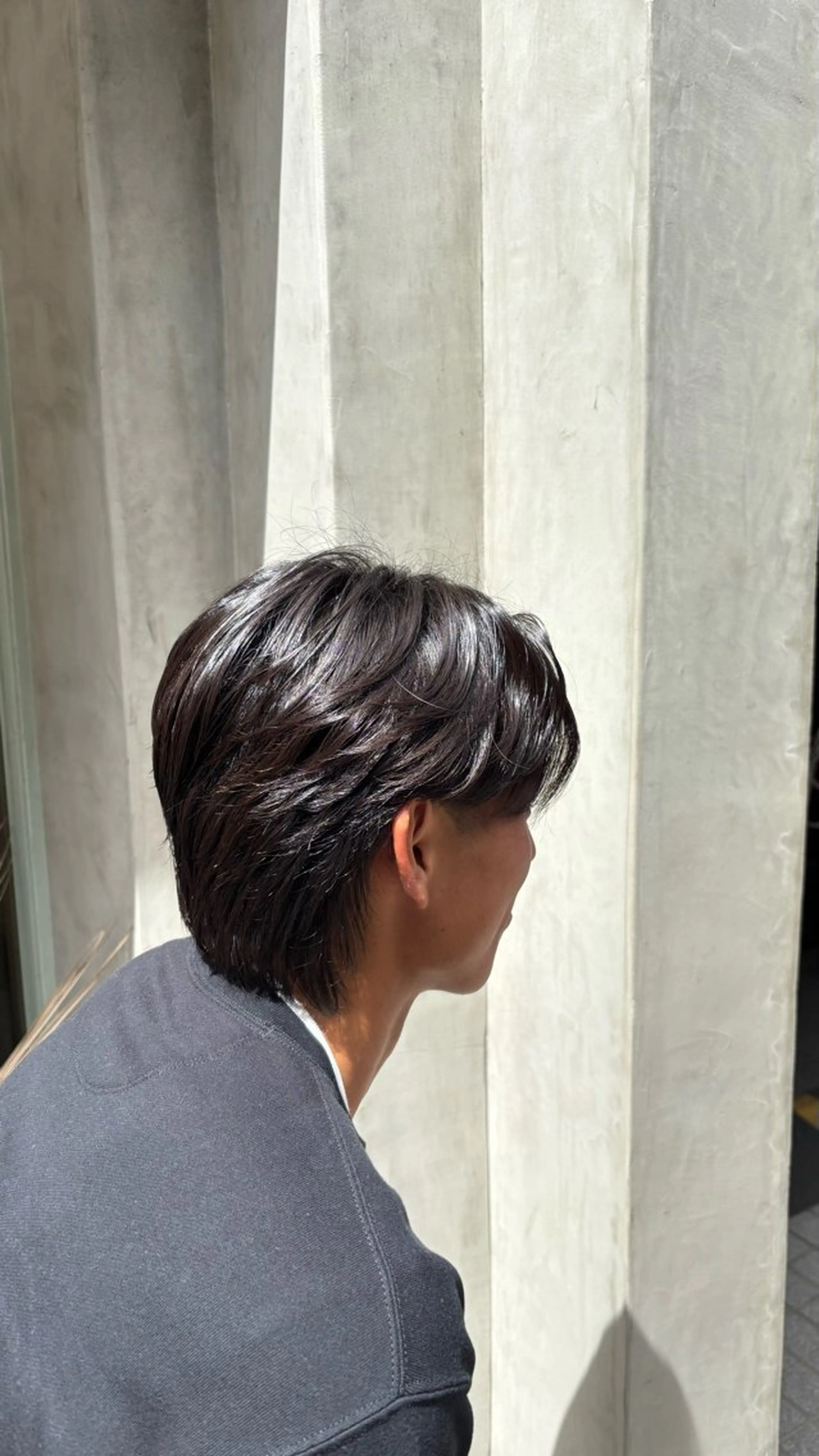 ショート パーマ メンズ メンズパーマ ニュアンスパーマ パーマ EARTH三鷹 KOKOROのヘアスタイル