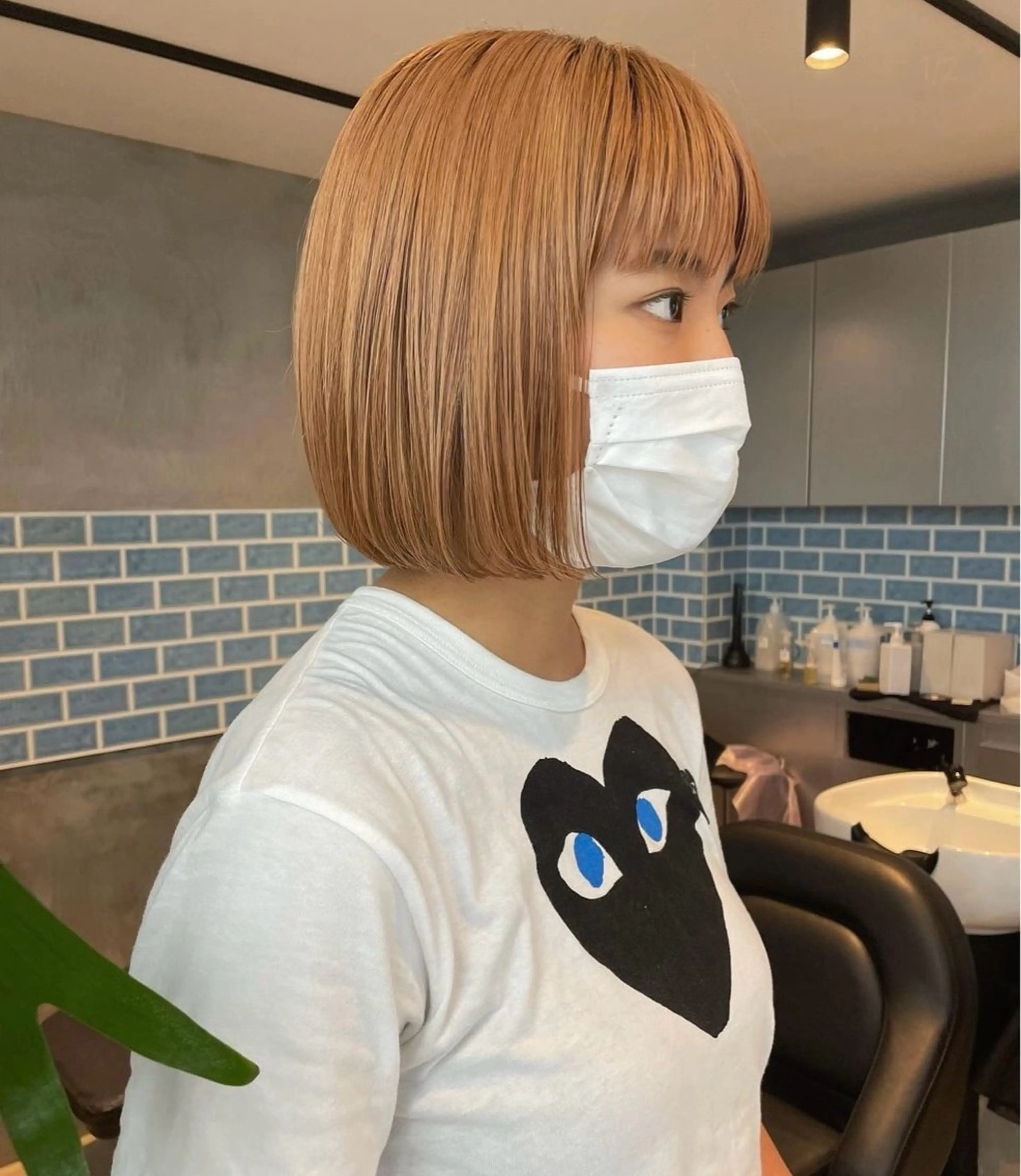 ショート カラー ヘアカラー トリートメント 似合わせカット✂︎ りょお🫧のヘアスタイル