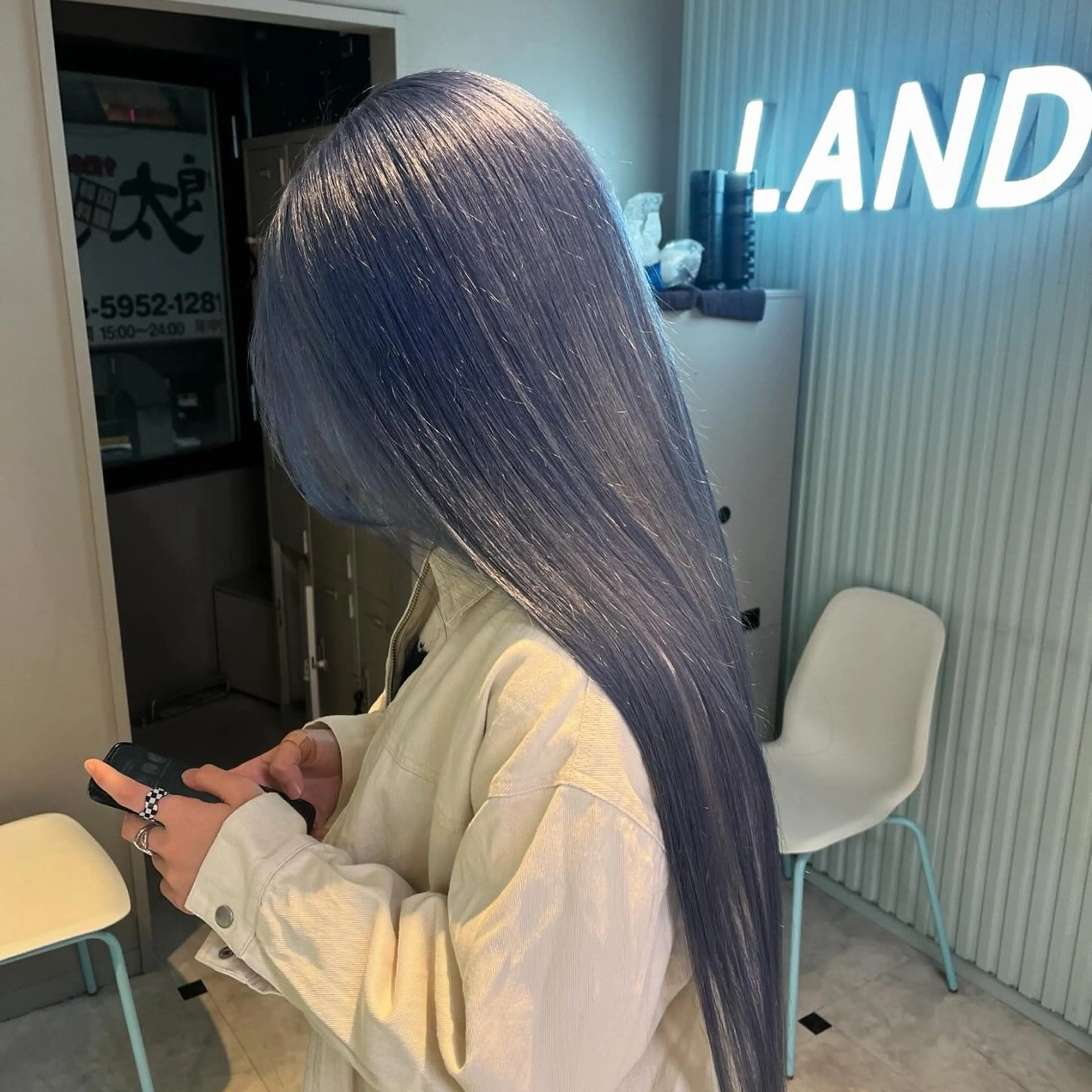 ロング カラー ヘアカラー トリートメント ブリーチカラー 🩵MIZUKIのヘアスタイル