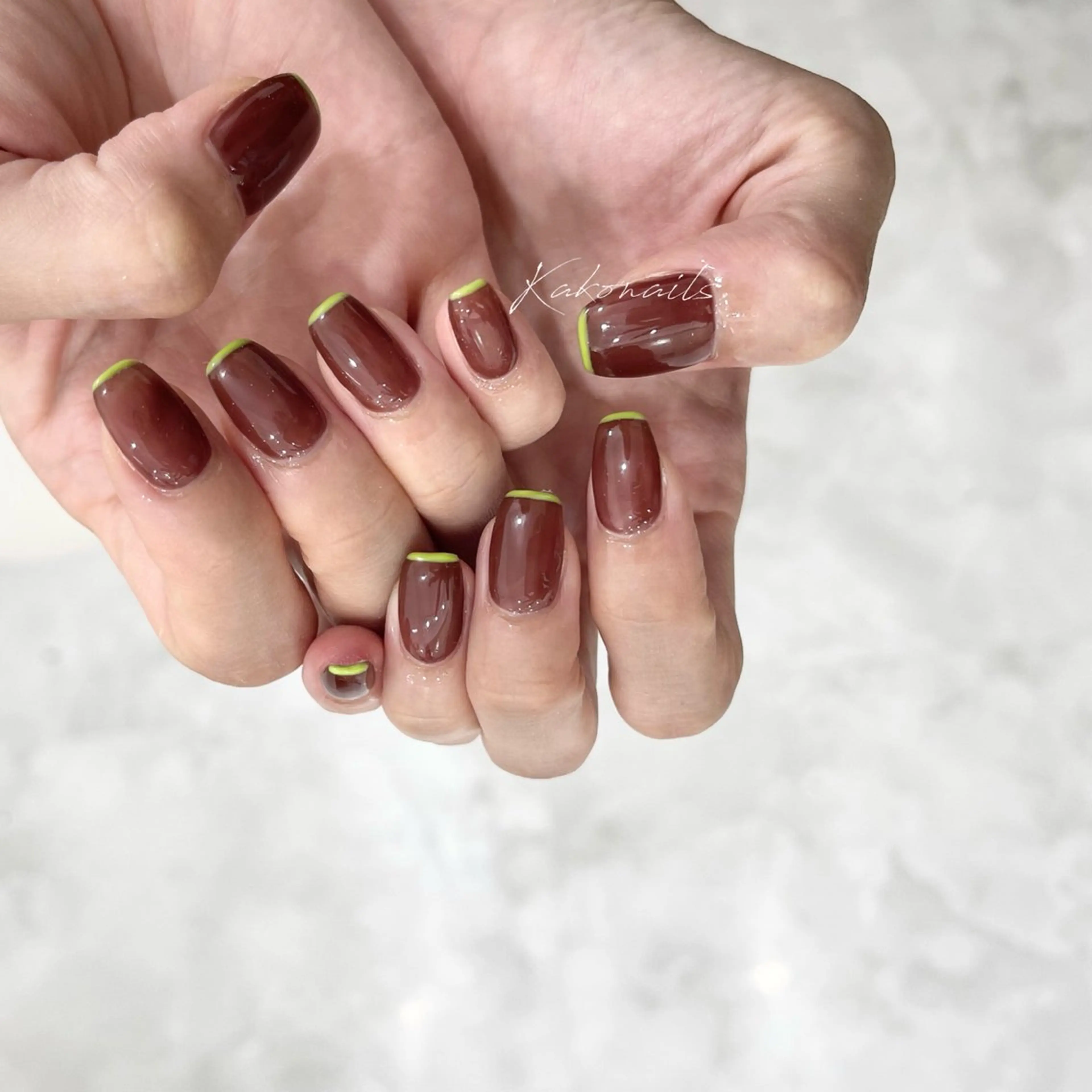 ネイル ハンドネイル フットネイル KAKO momo京橋のネイルデザイン