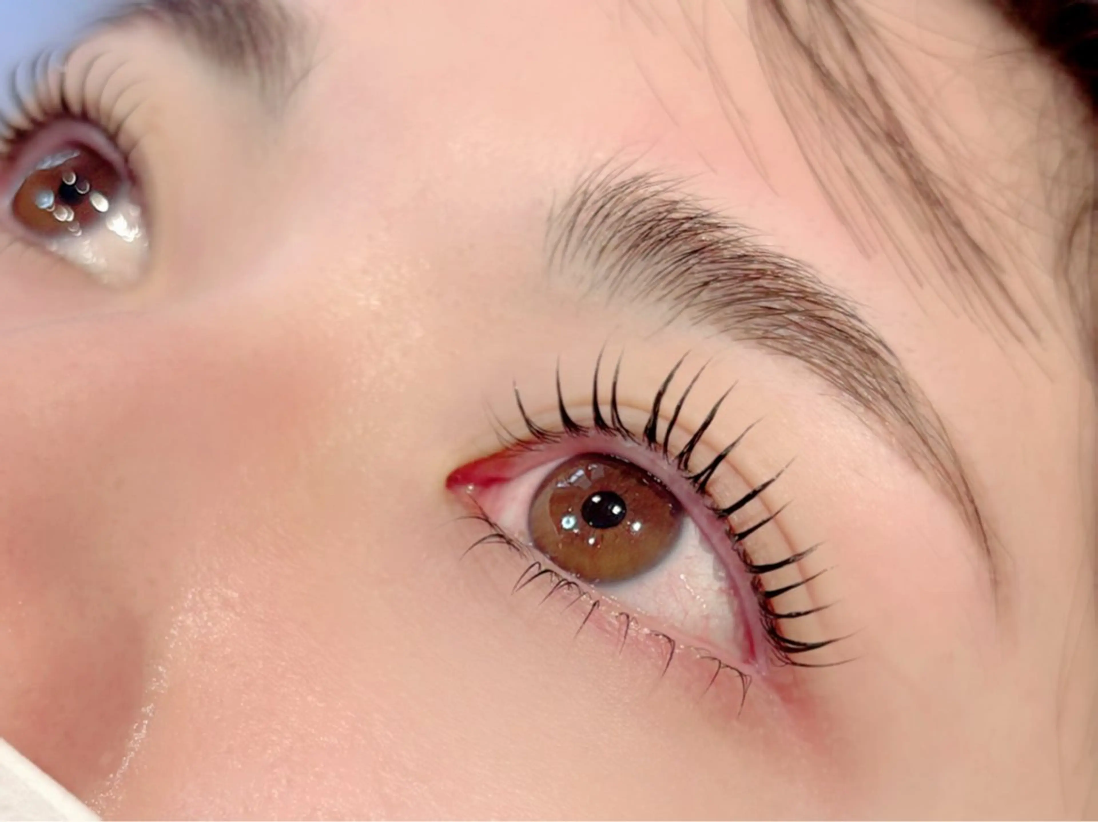 まつげパーマ上下*お支払いは現金のみになります!*練習モデルのため、お直しは承れません。の写真