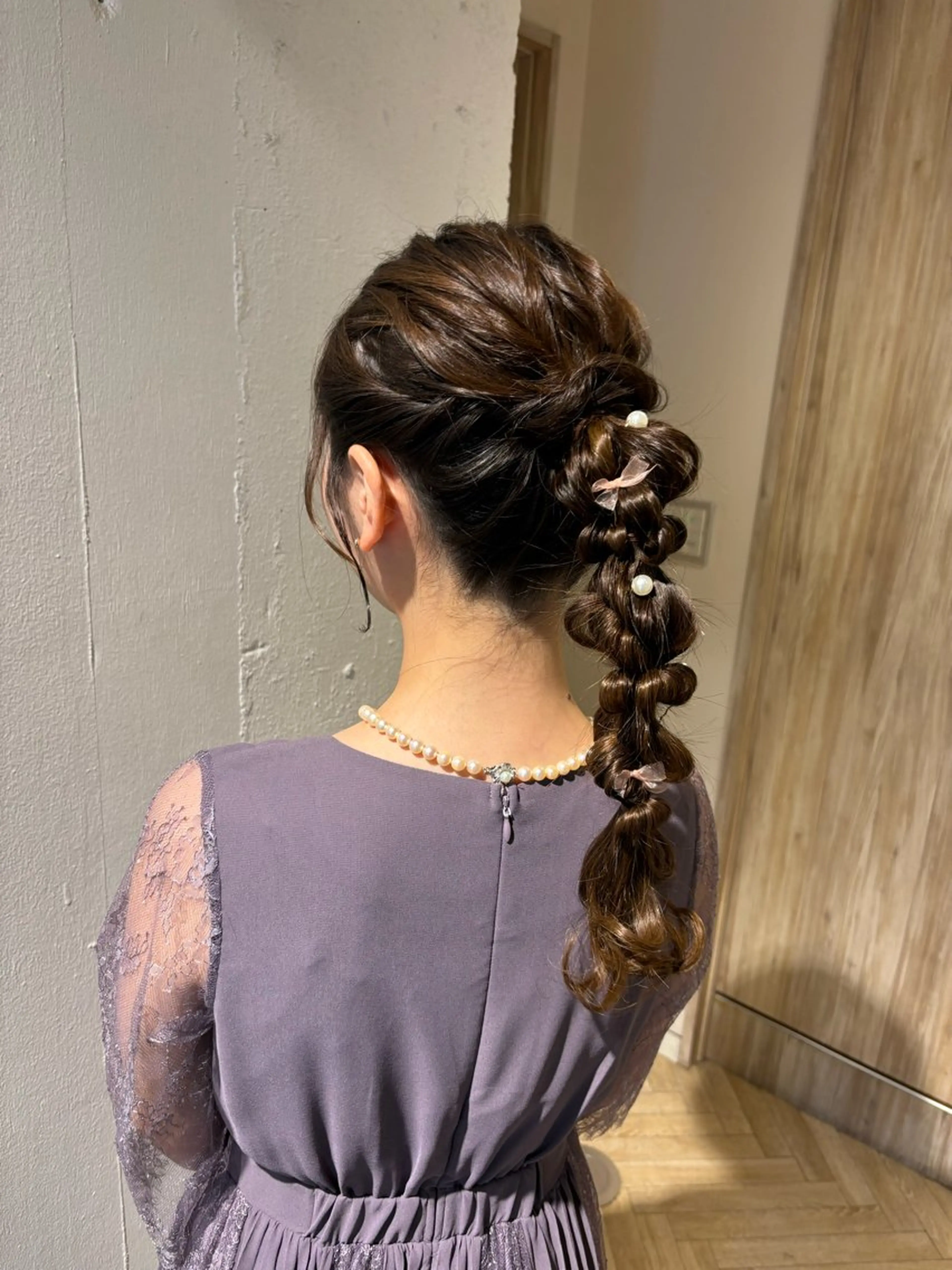 ヘアアレンジ ヘアセット サソウ ユリエ🥥のヘアスタイル