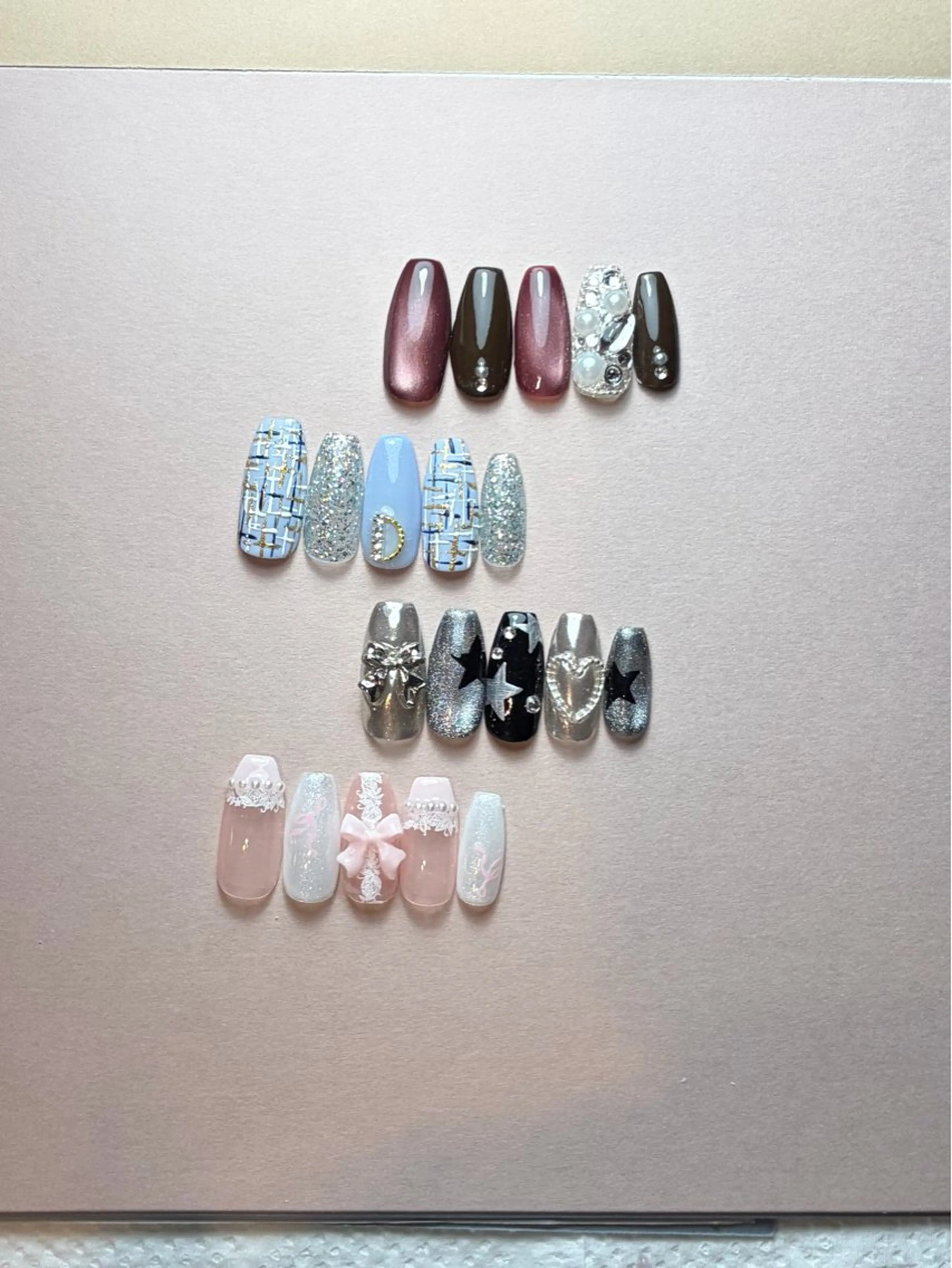 ネイル 韓国ネイル ワンホンネイル MARU NAIL meiのネイルデザイン