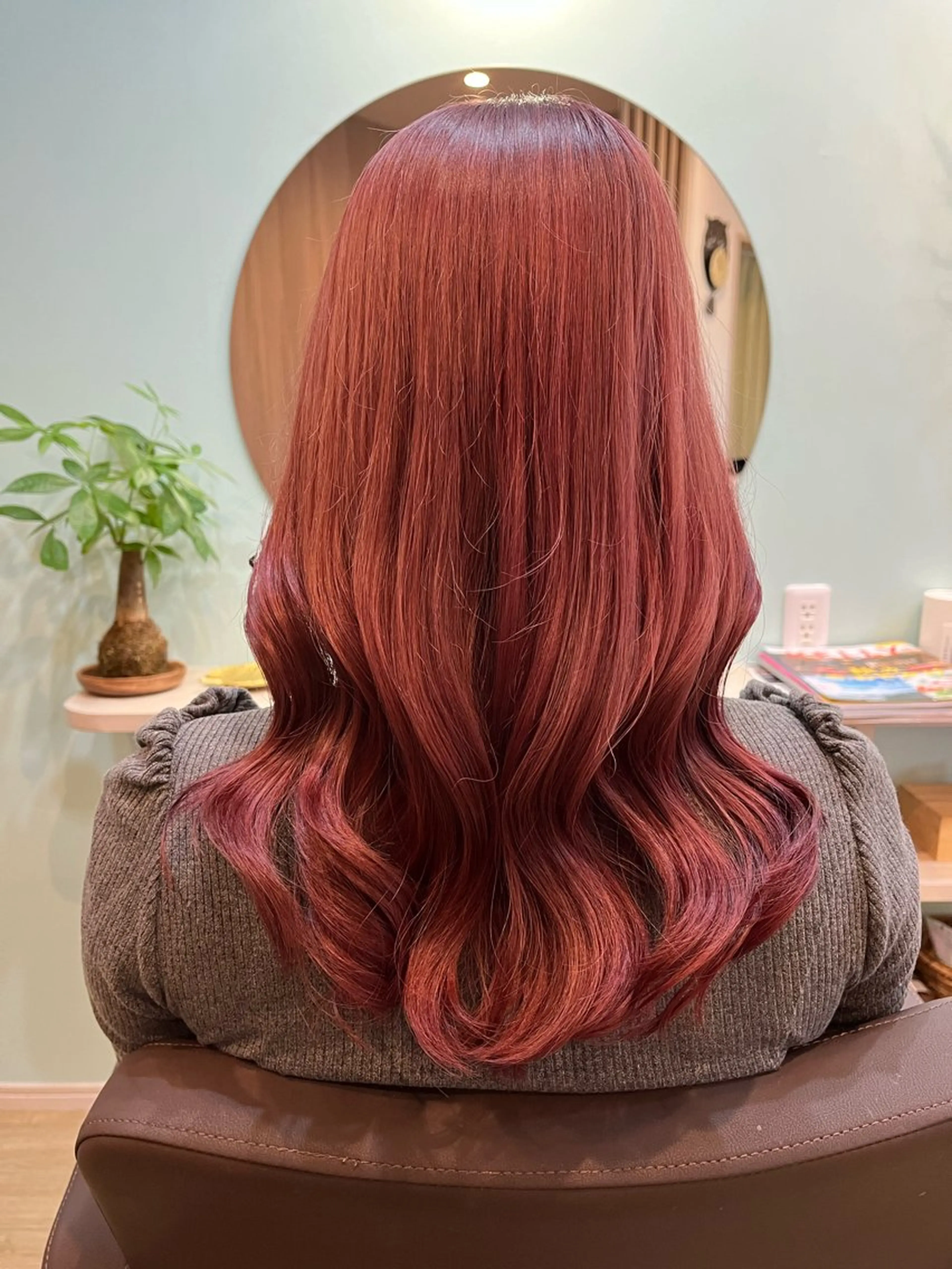 ミディアム カラー ヘアアレンジ like みやびのヘアスタイル