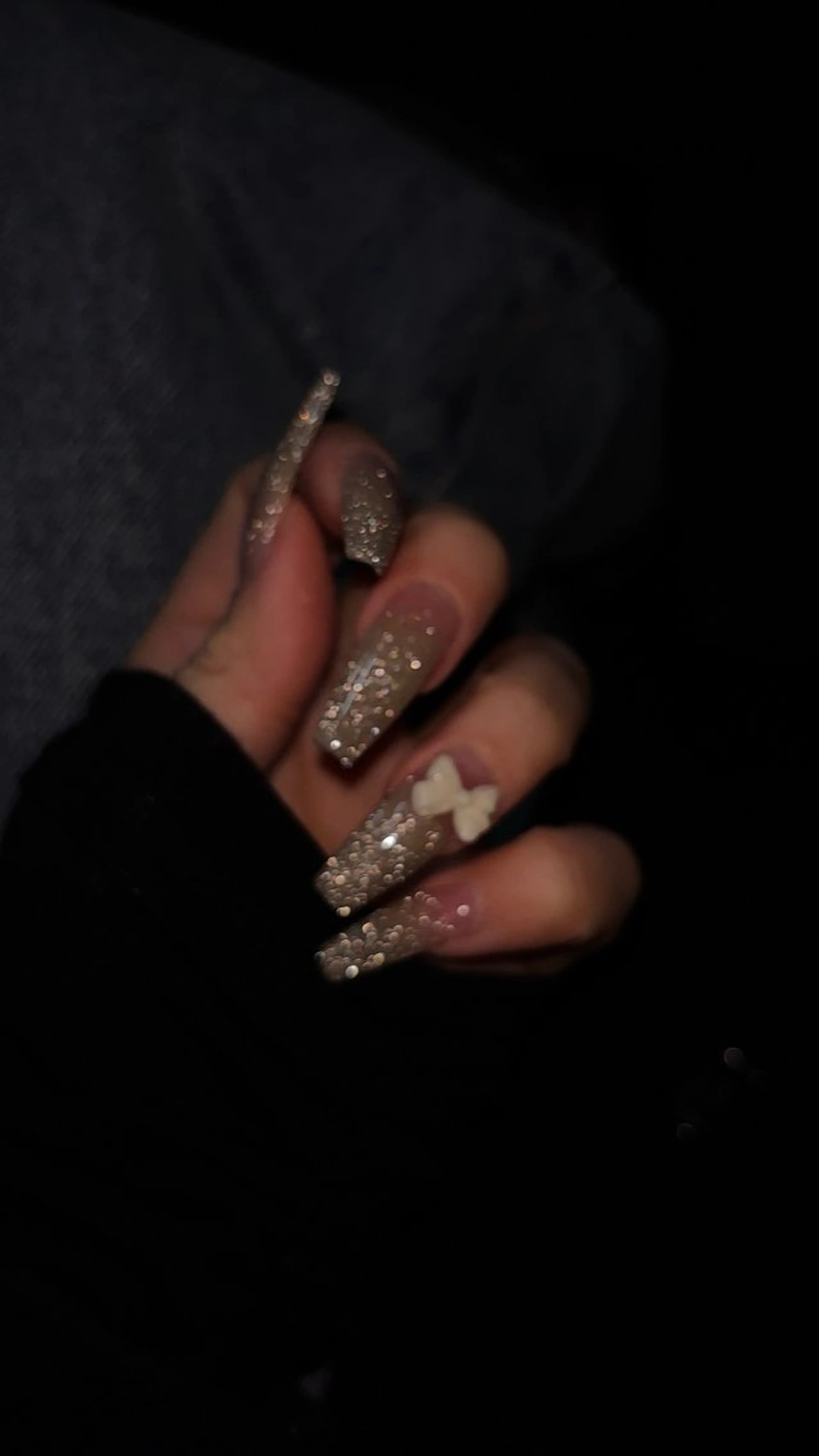 ネイル フラッシュネイル グラデーション ラメ(グリッター) ハンドネイル pesca shihoのネイルデザイン