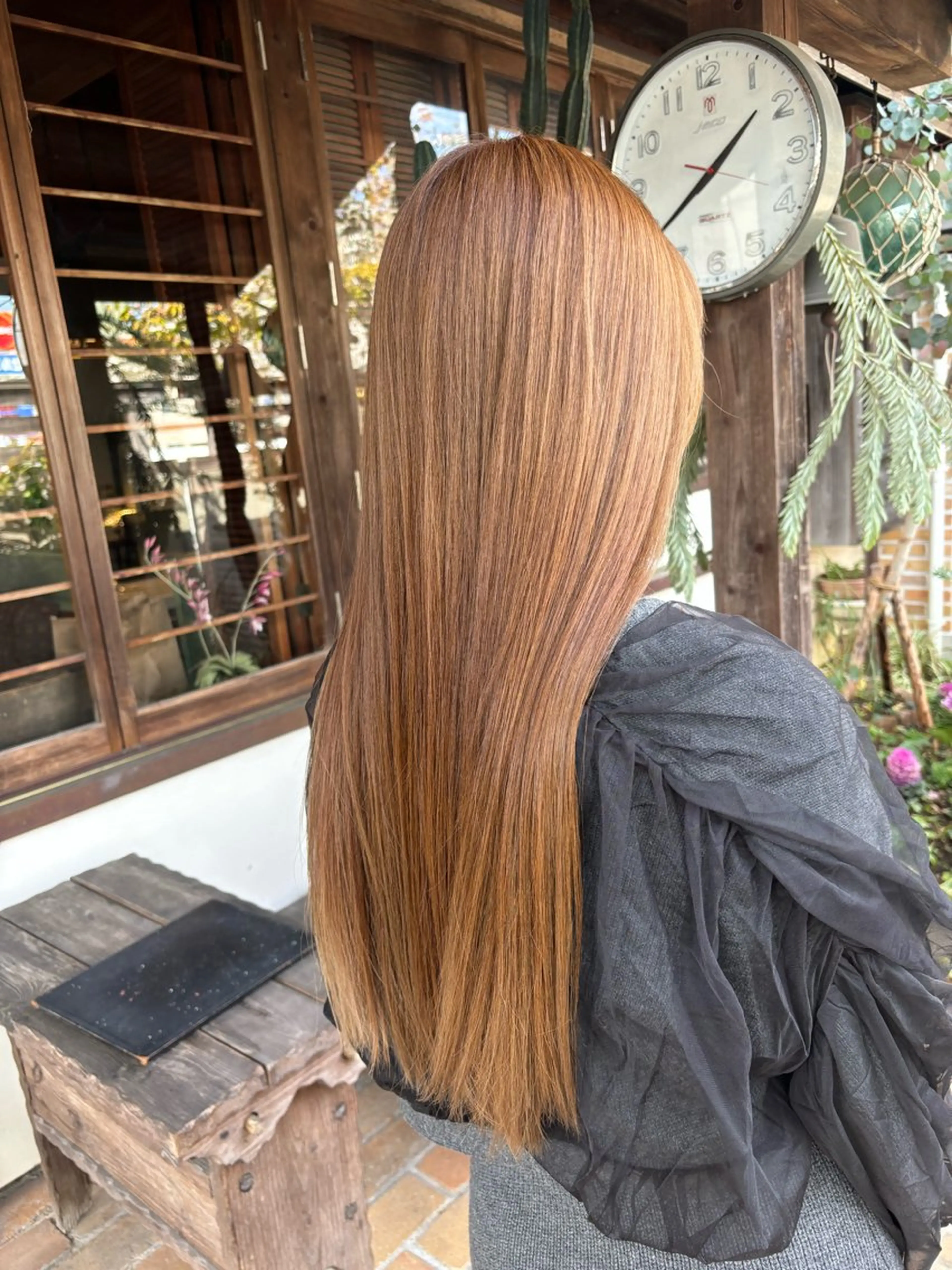 ロング ヘアカラー トリートメント tent平島 叶也のヘアスタイル