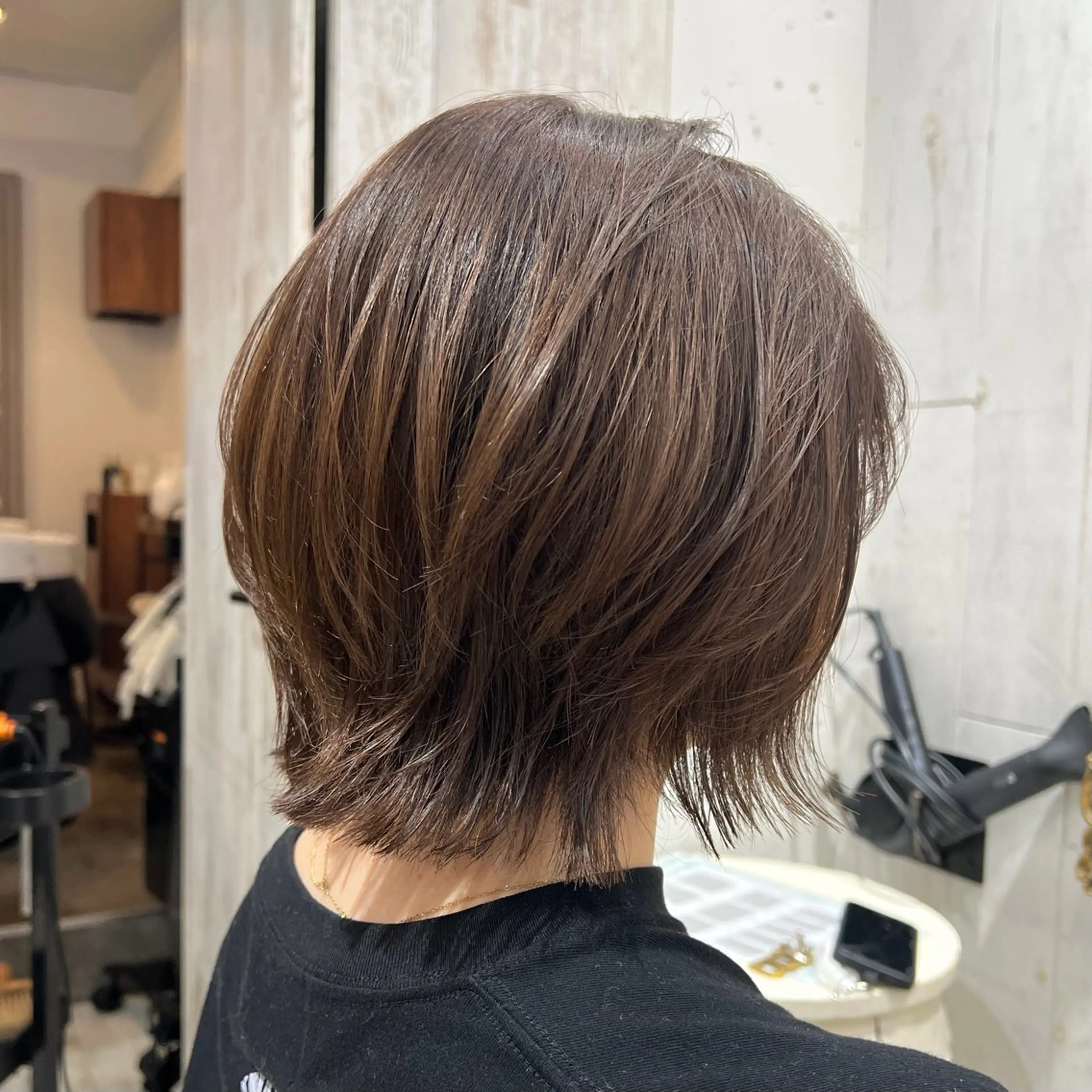 ショート カット ヘアカラー トリートメント re  view MIRUのヘアスタイル