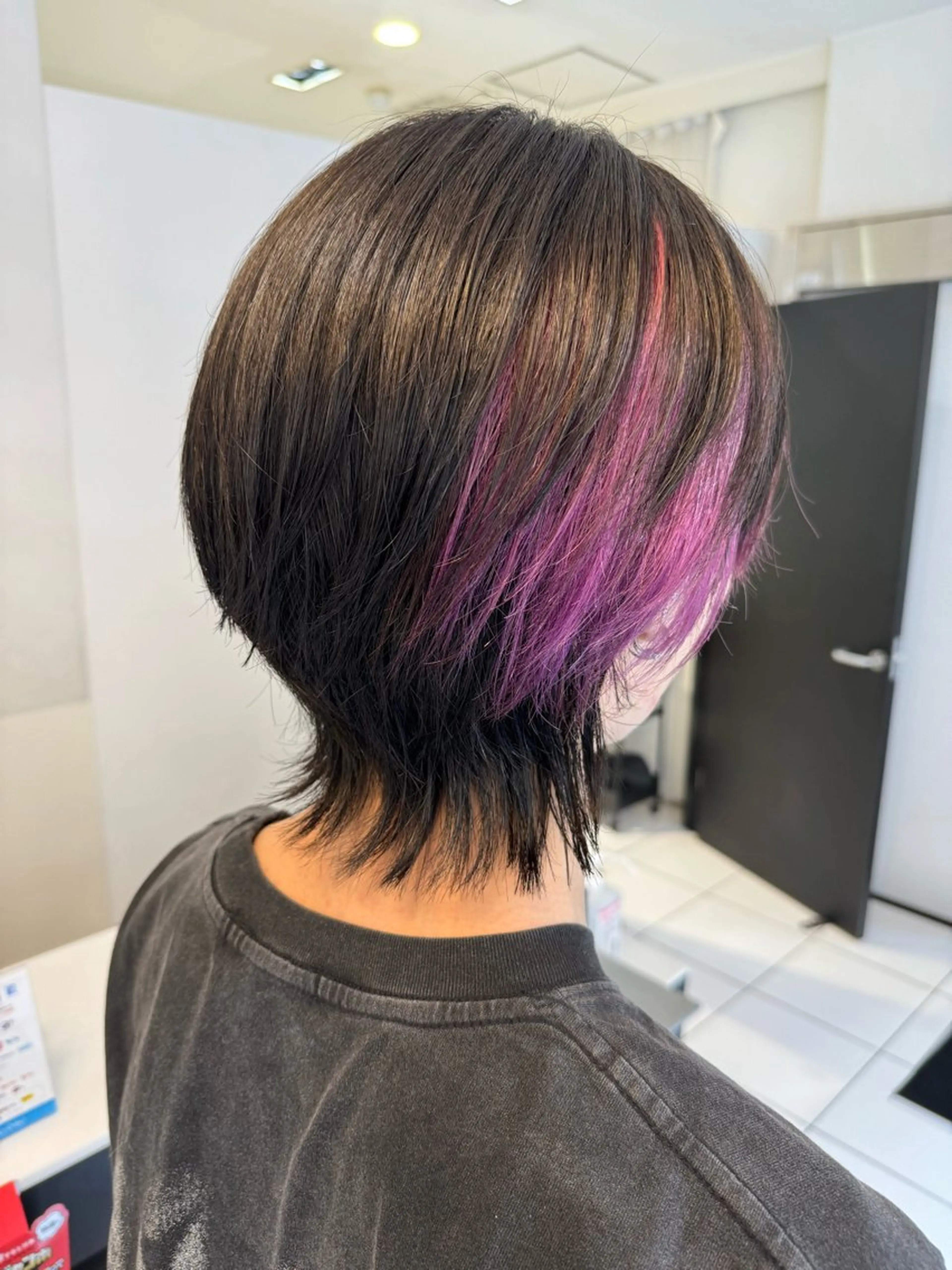 ミディアム メンズ CHIC 蘭のヘアスタイル