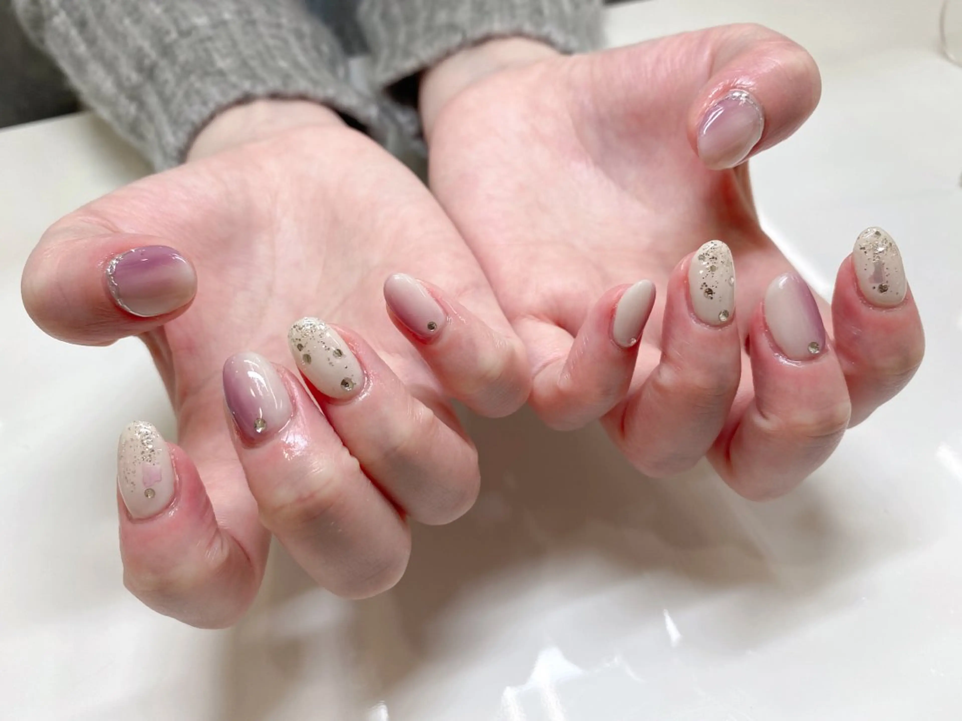 ネイル ハンドネイル Morpho nailのネイルデザイン