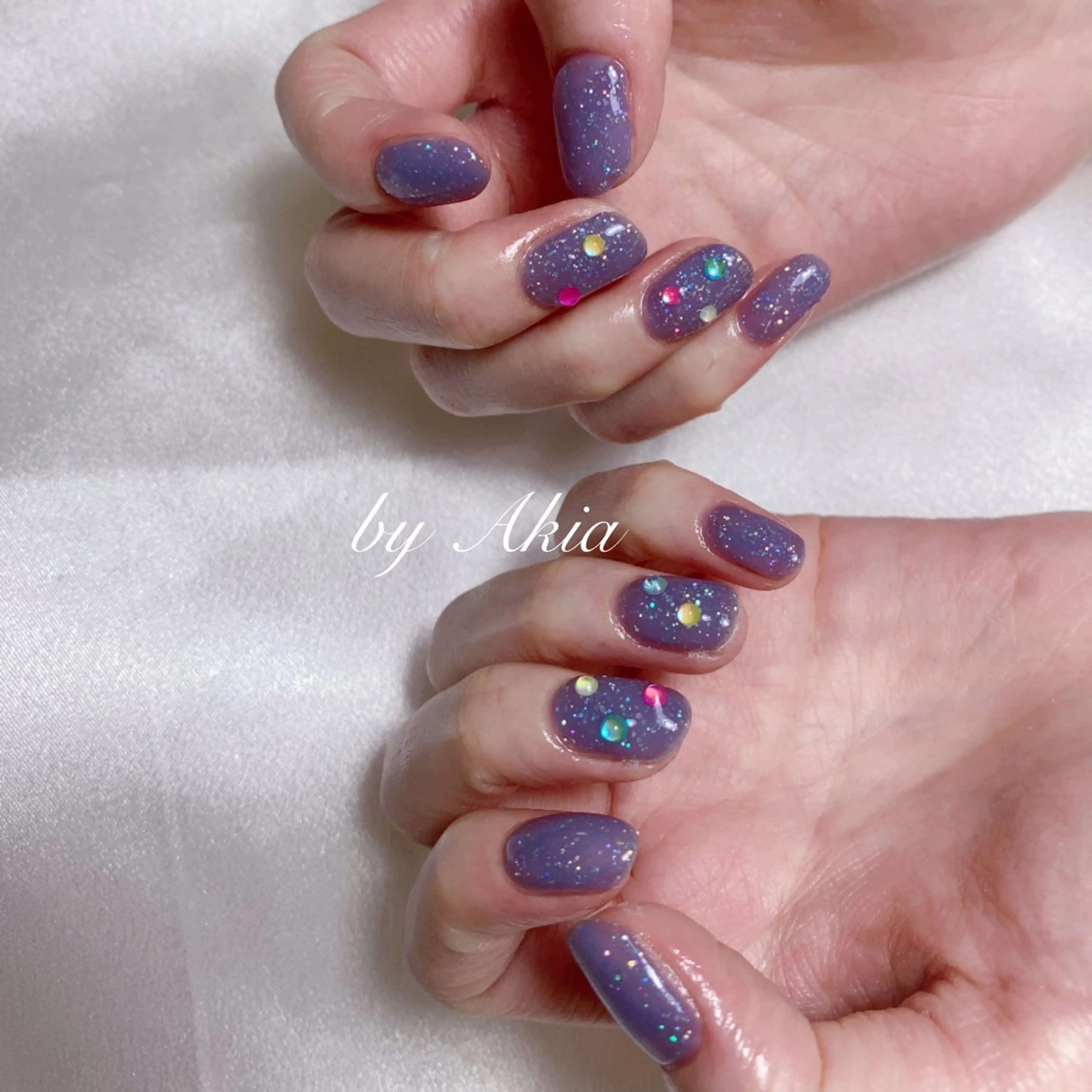 キッズ ネイル w wのネイルデザイン