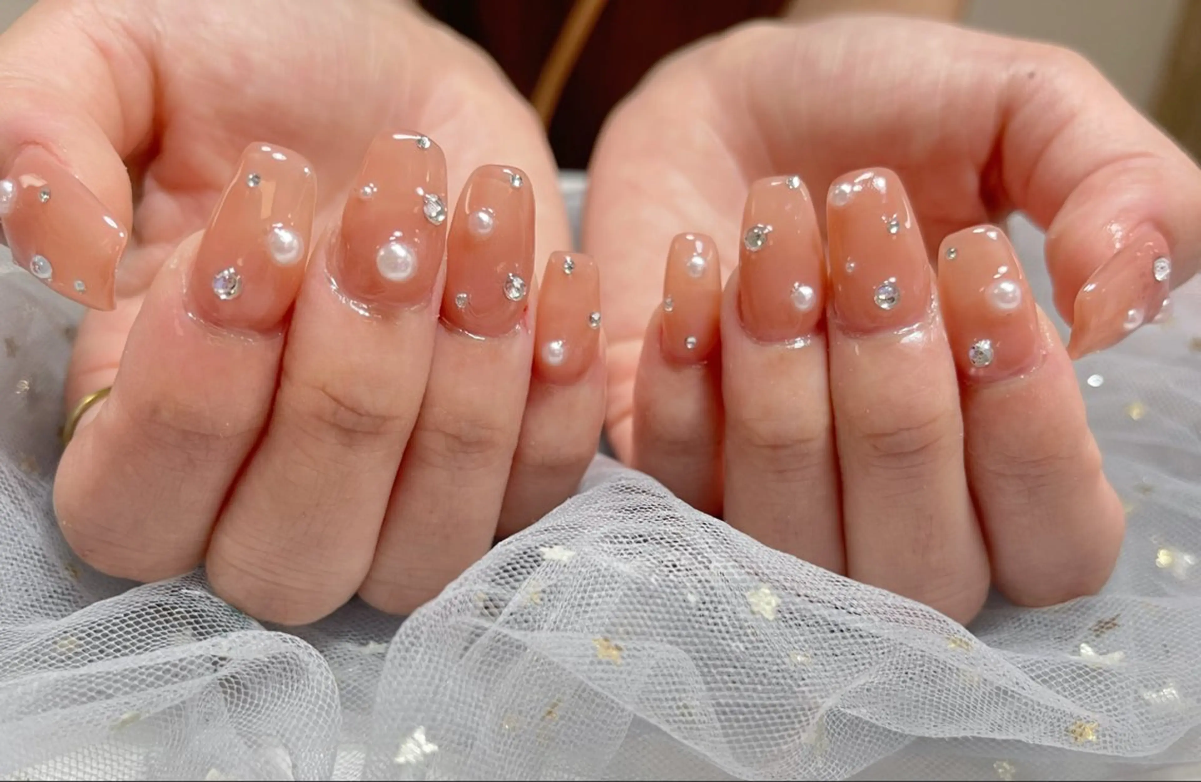 ネイル ハンドネイル 🎀ネイルサロン エクラYUI🎀のネイルデザイン