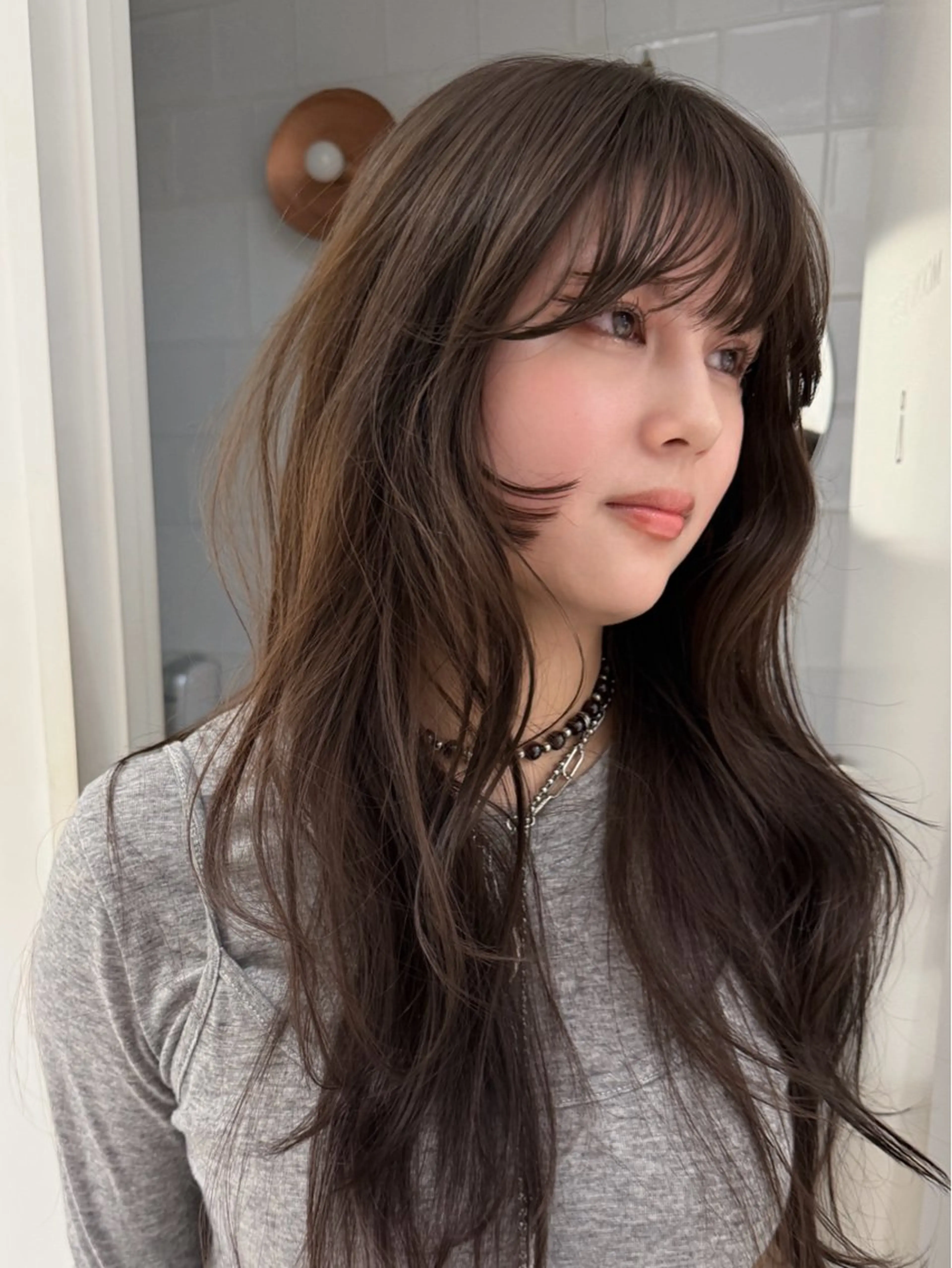 《営業後限定🌟残り2名》顔周りカット×透明感カラーの写真