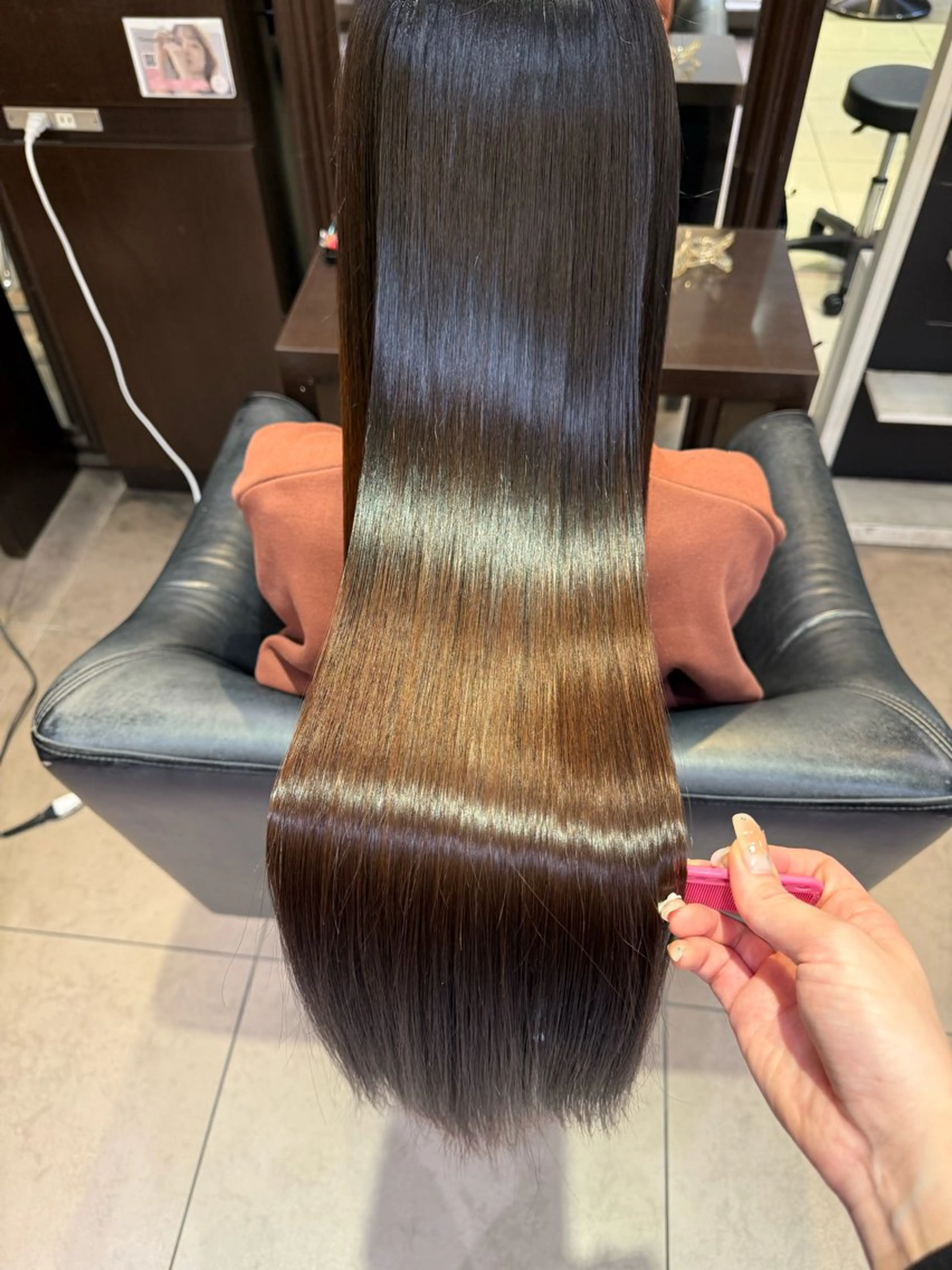 【人気No.1】✨最高級美髪ioLuトリートメント+ReFaファインバブルVEENA +超音波アイロン¥30250の写真