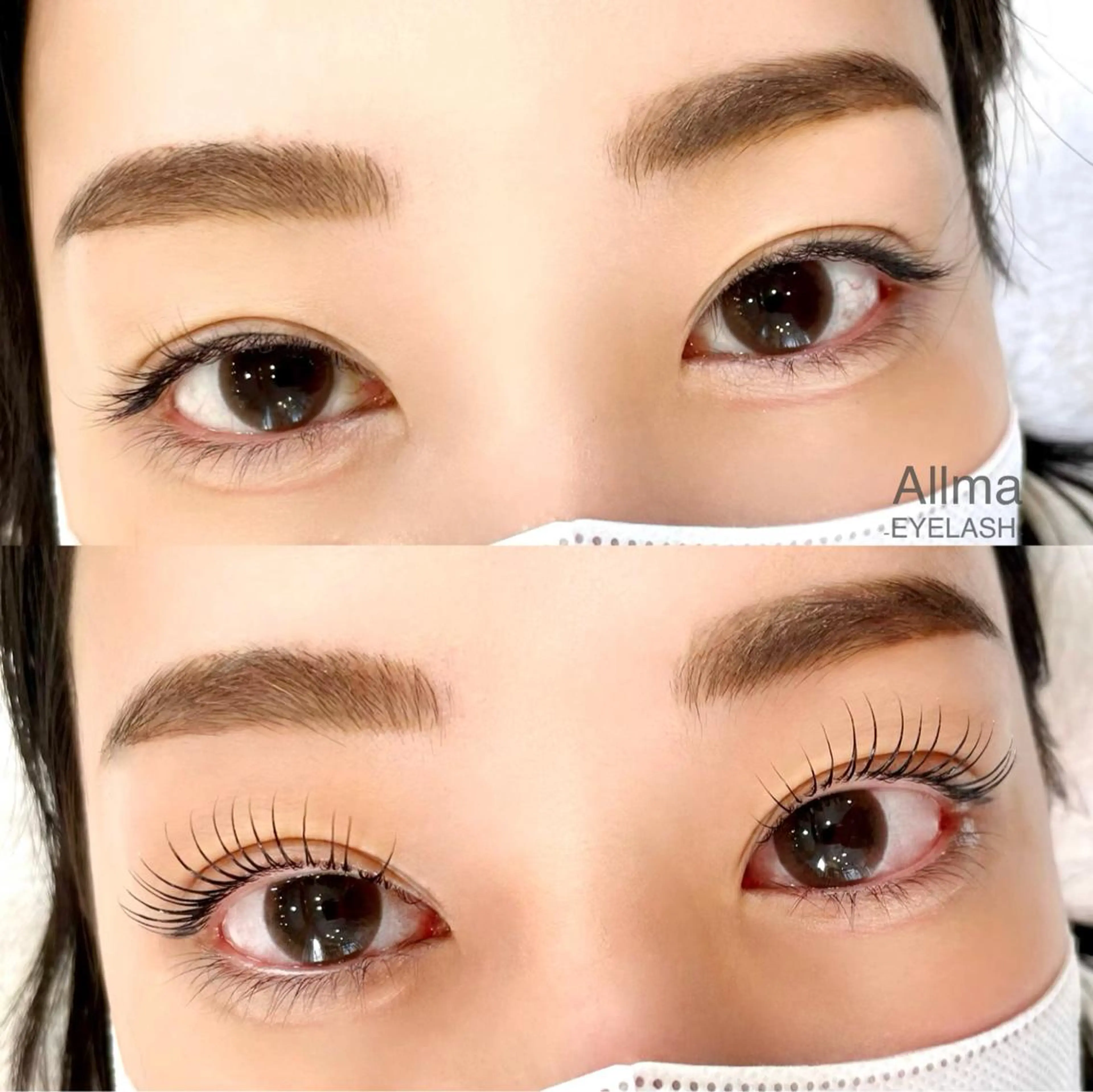 マツエク・マツパ マツパ Allma 横浜のマツエク・マツパデザイン