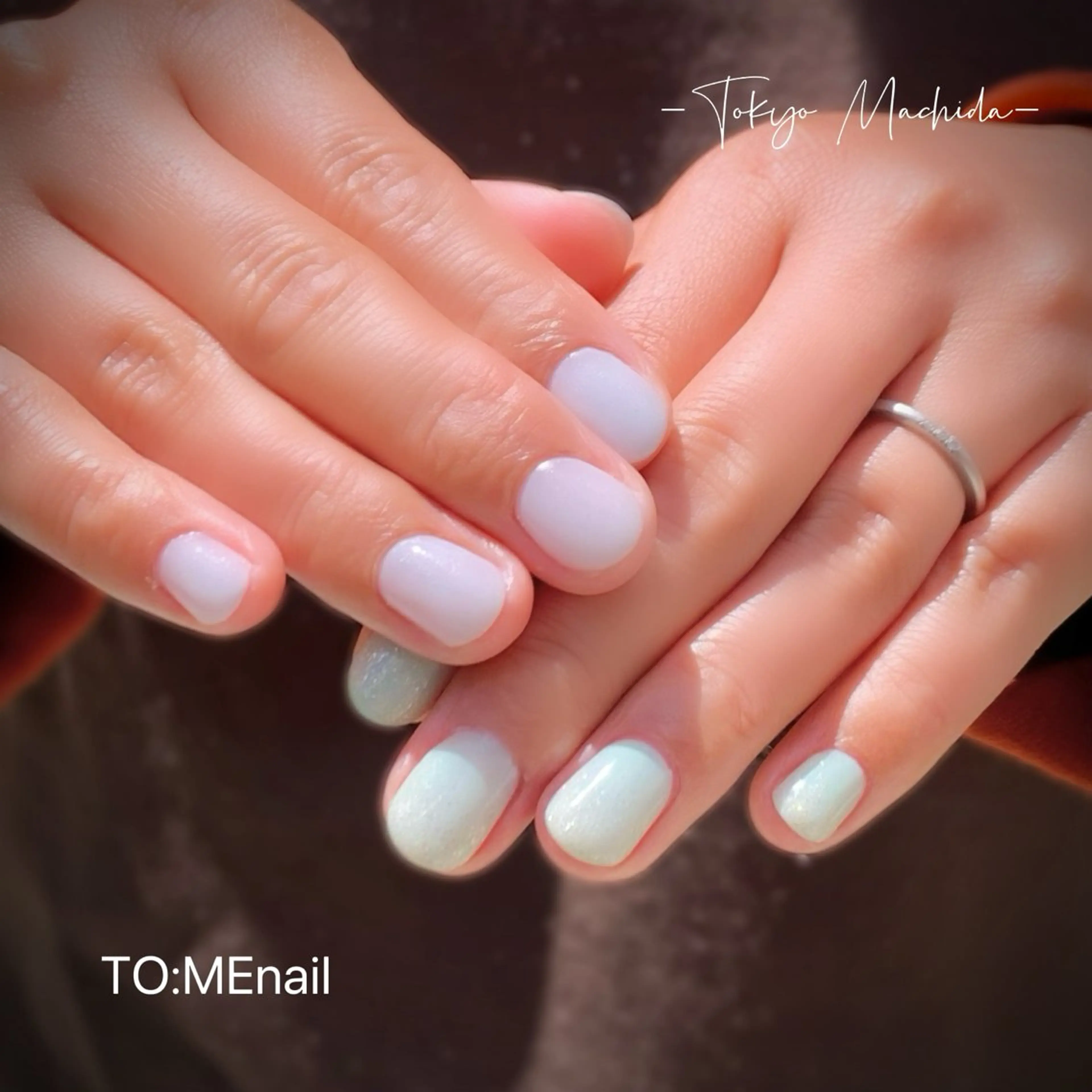 ネイル フットネイル ラメ(グリッター) オフィスネイル ワンカラーネイル パステルネイル ハンドネイル 💌TO:ME トゥーミーネイル🌿のネイルデザイン