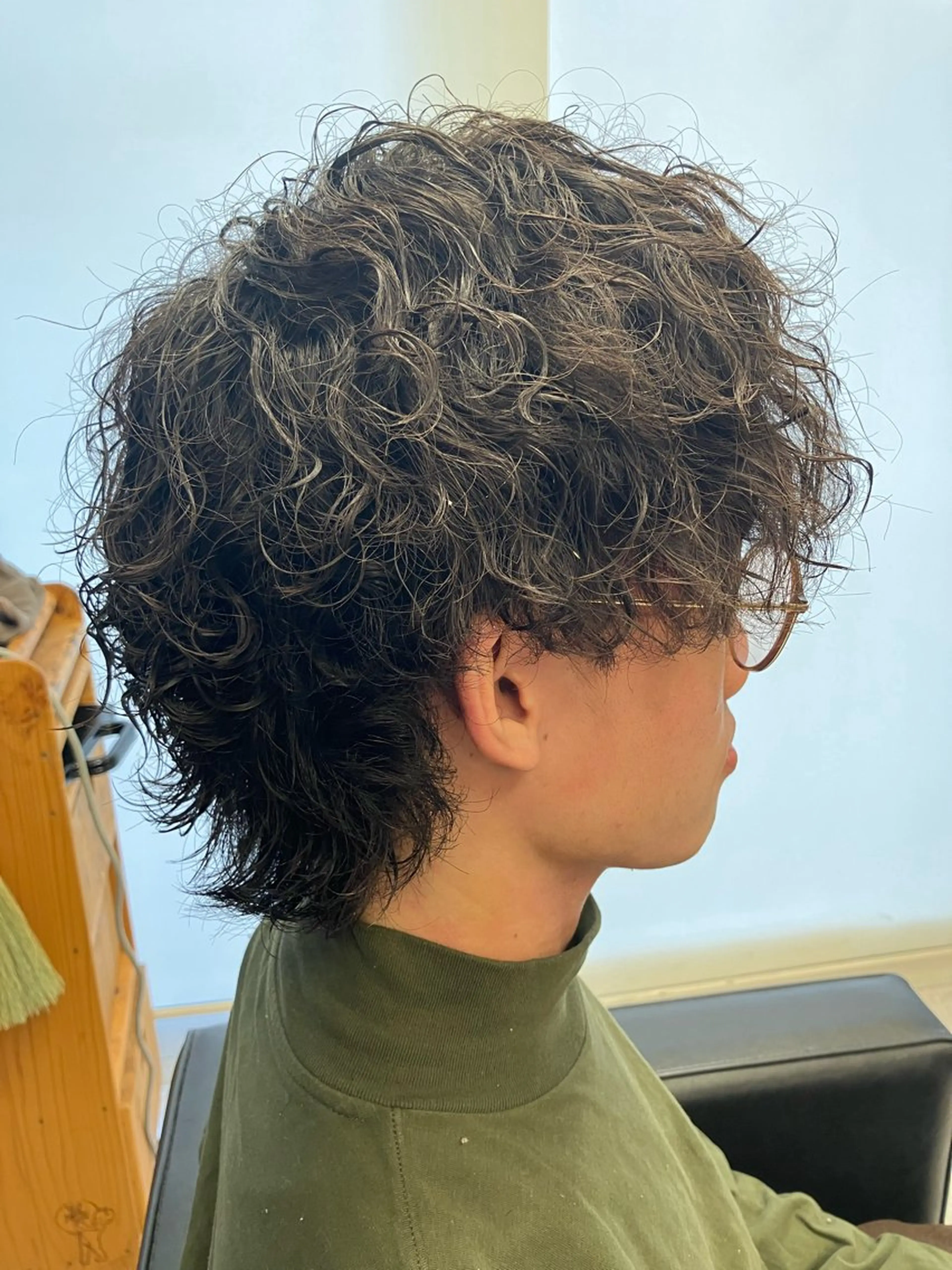 パーマ メンズ カット パーマ メンズ特化/パーマ/ フェードWATARUのヘアスタイル