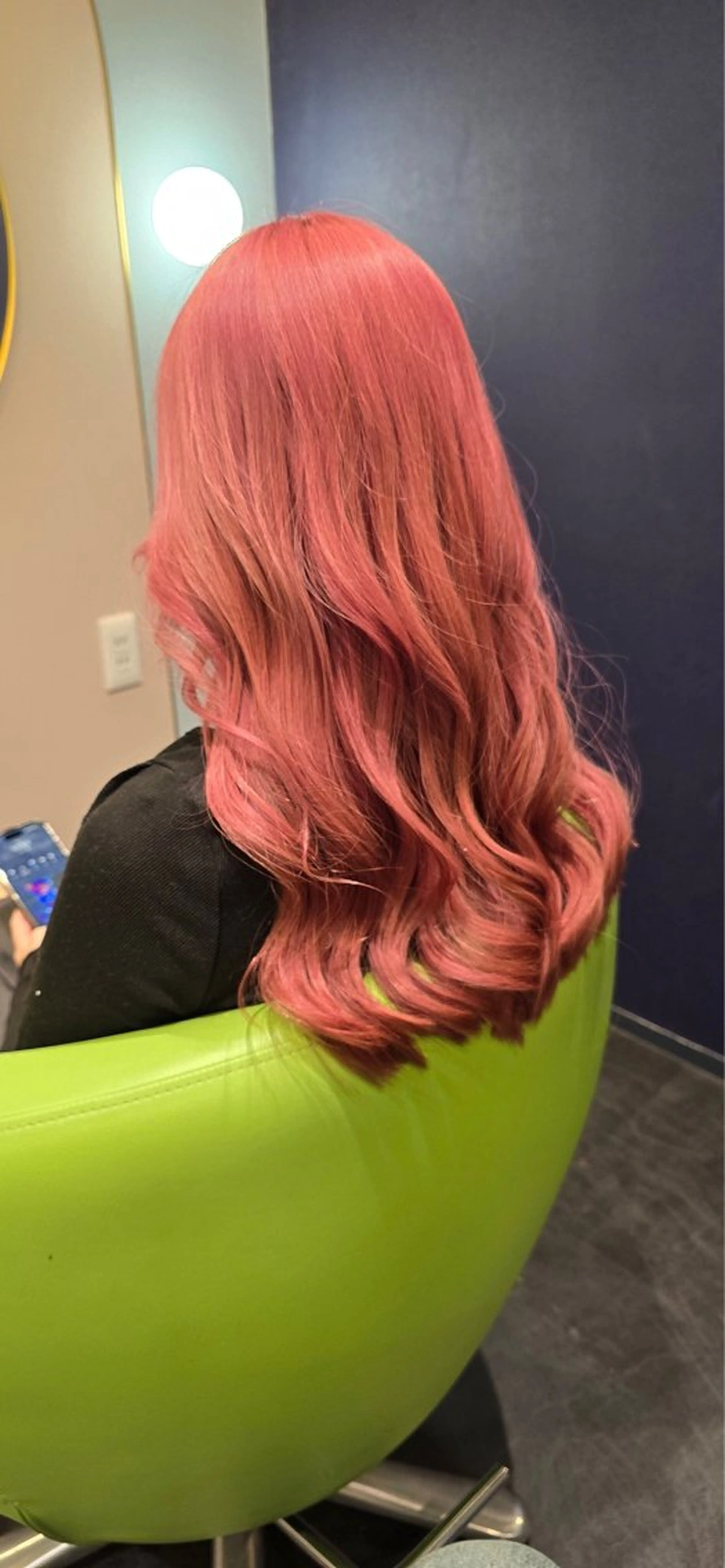 ロング カラー ベージュカラー ピンクカラー ピンクベージュ MIRIM栄所属・透明感カラー/艶髪/ エクステ/HIROのヘアスタイル