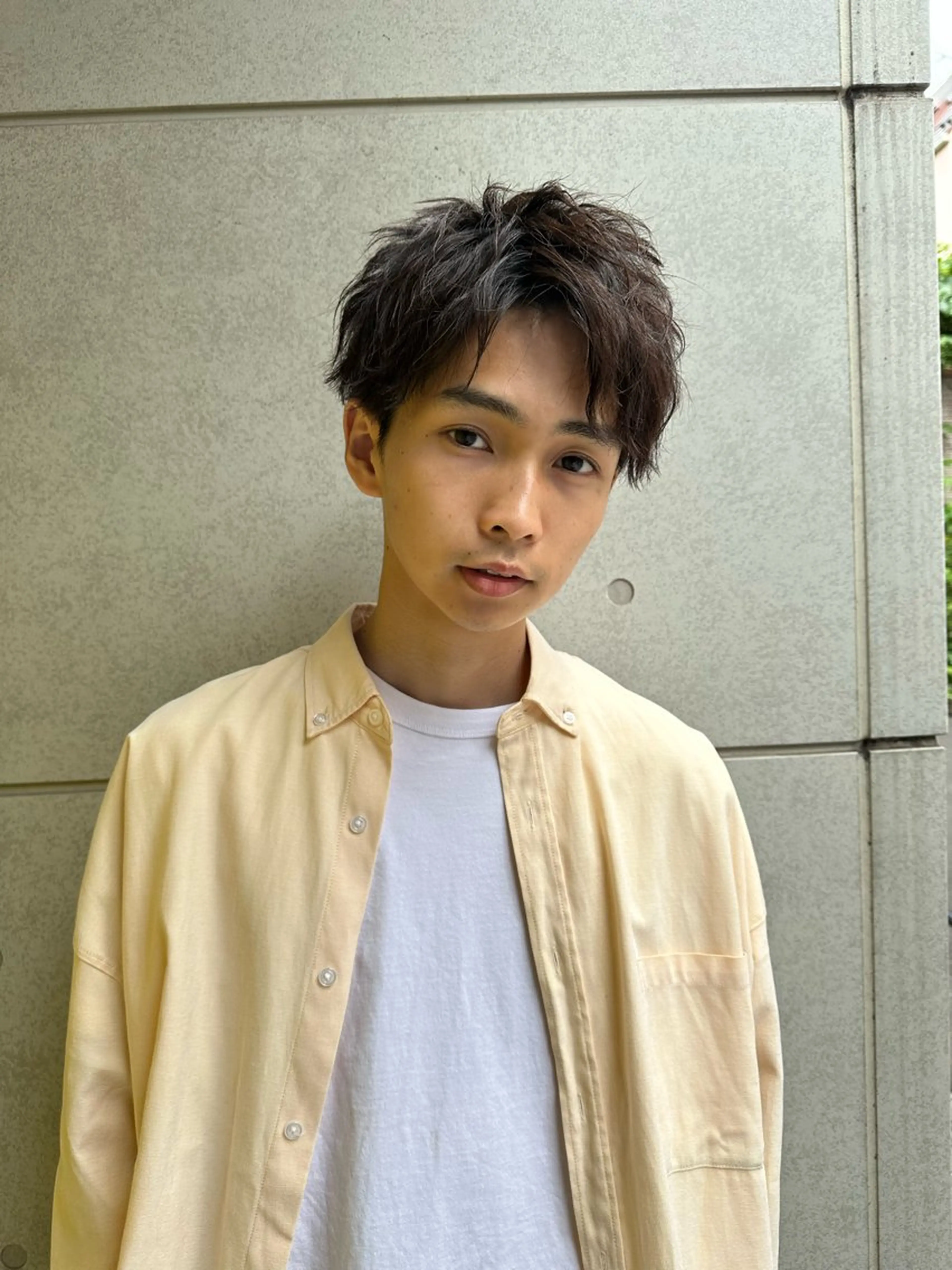 ショート メンズ カット パーマ トリートメント 【メンズヘア】 原宿/Kasumiのヘアスタイル