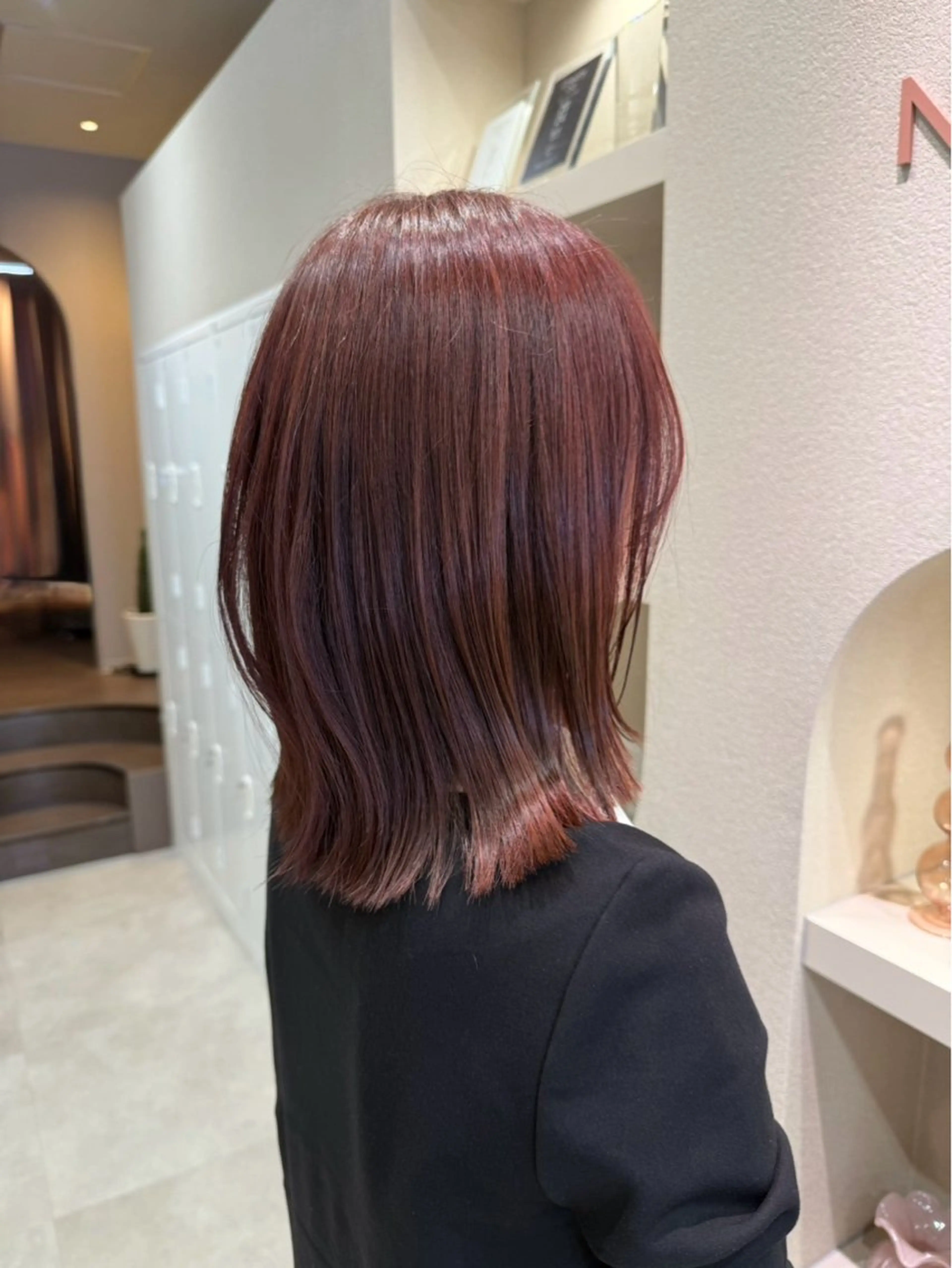 カラー デート ヘアカラー ハイトーン／暖色 👩🏼HONOKAのヘアスタイル