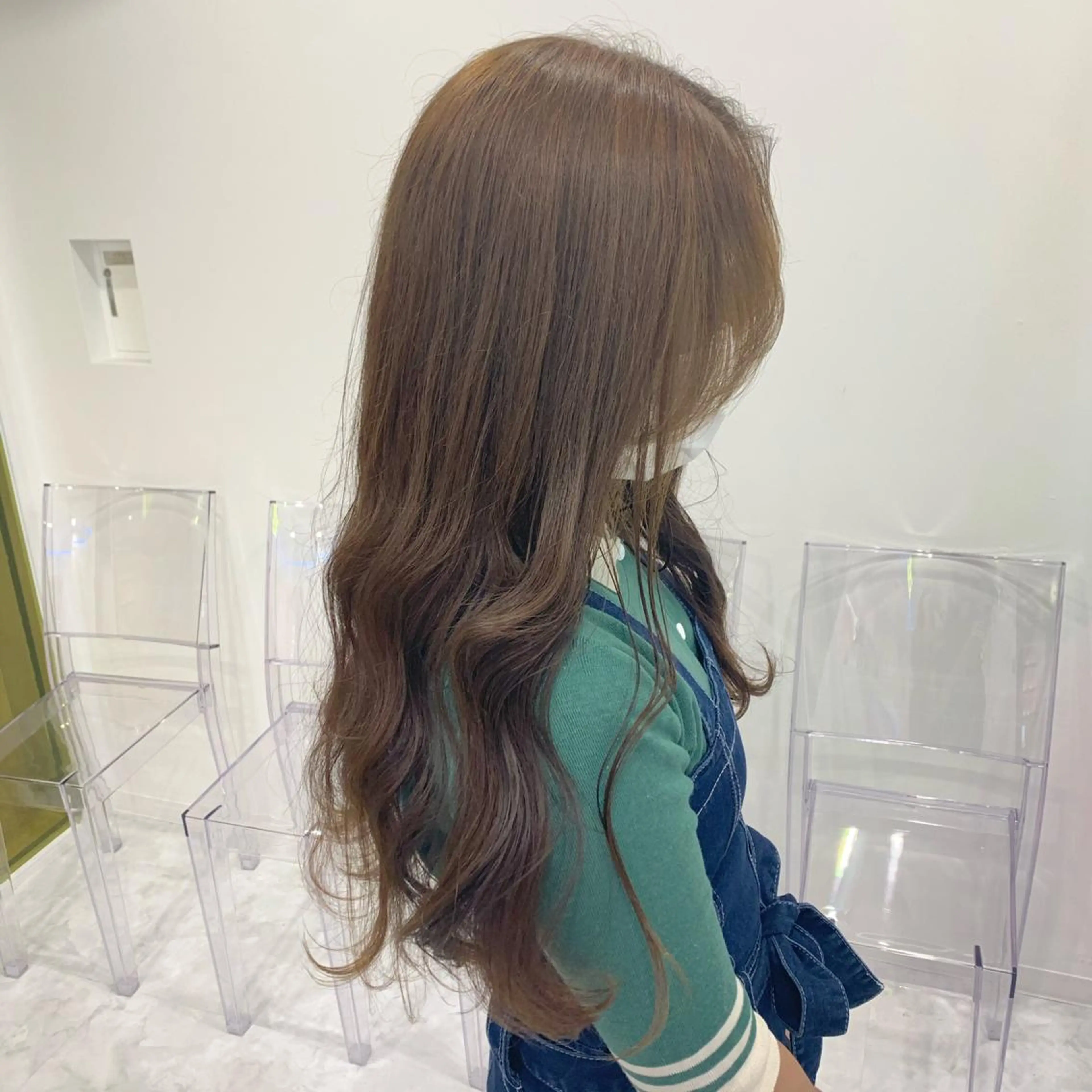 セミロング カラー ヘアアレンジ GO TODAY SHAiRE SALON 原宿verno店所属・完全💗マンツーマン marinのヘアスタイル